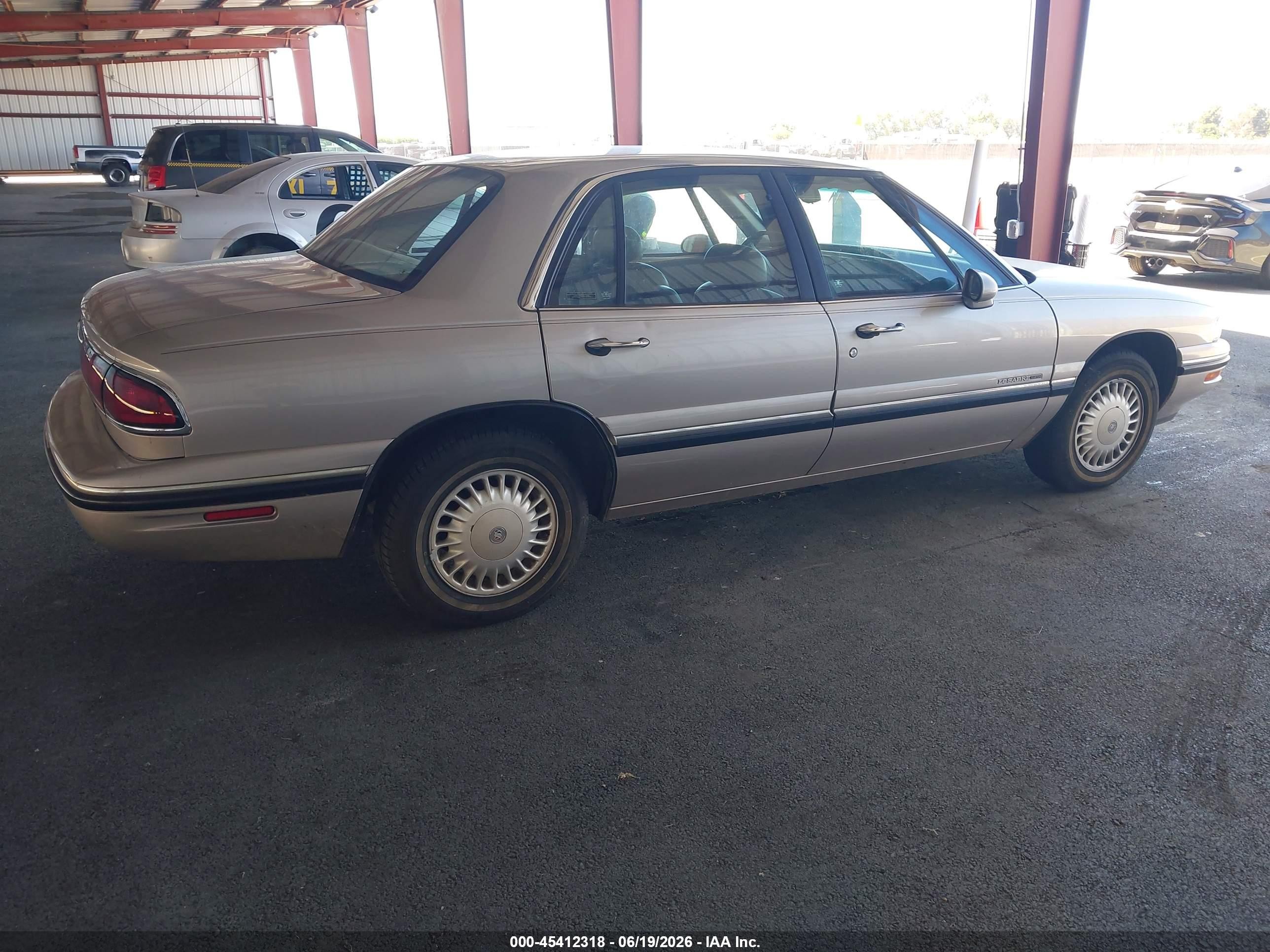 1997 Buick Lesabre Custom Beige vin: 1G4HP52K4VH489601