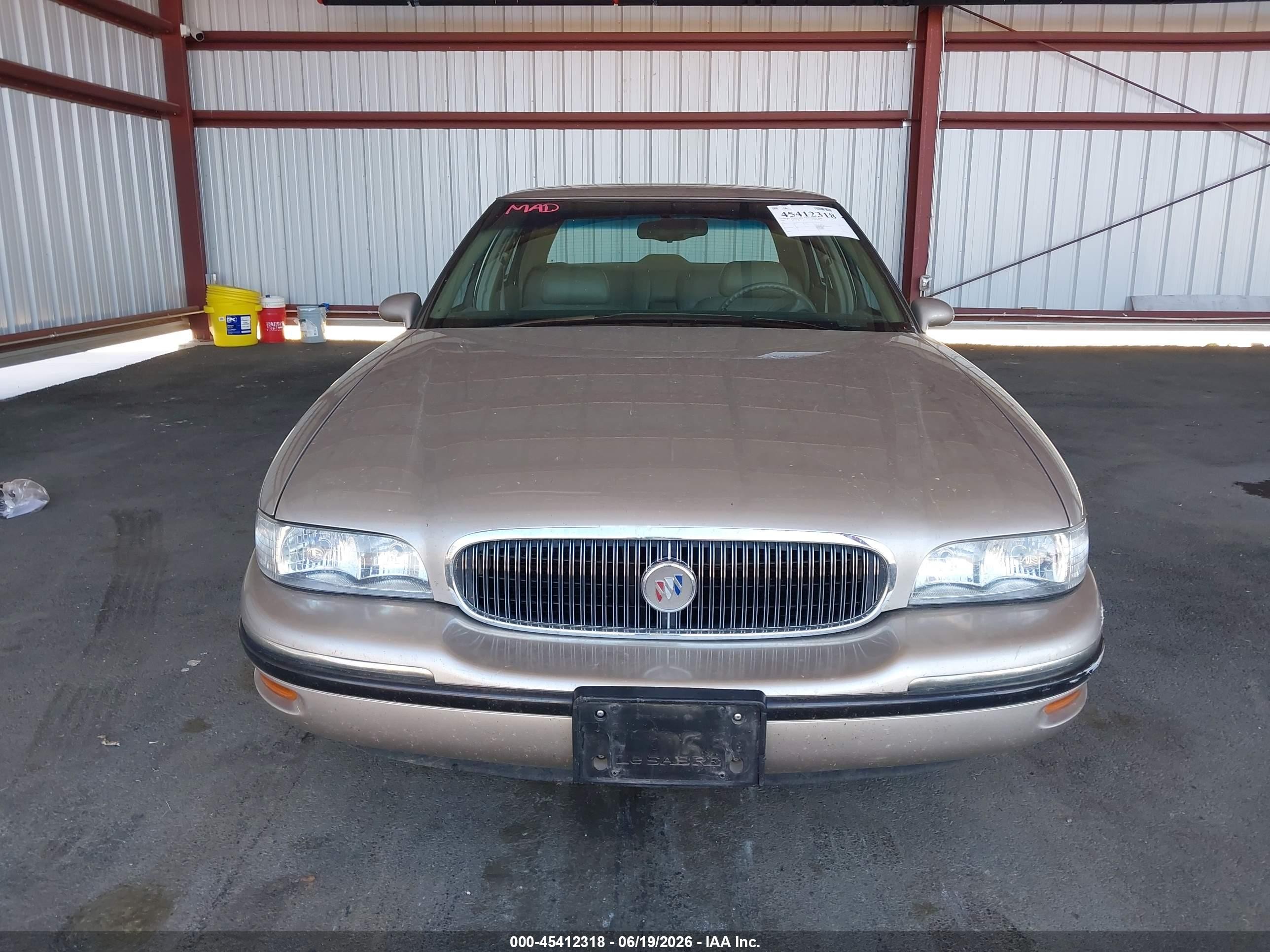 1997 Buick Lesabre Custom Beige vin: 1G4HP52K4VH489601