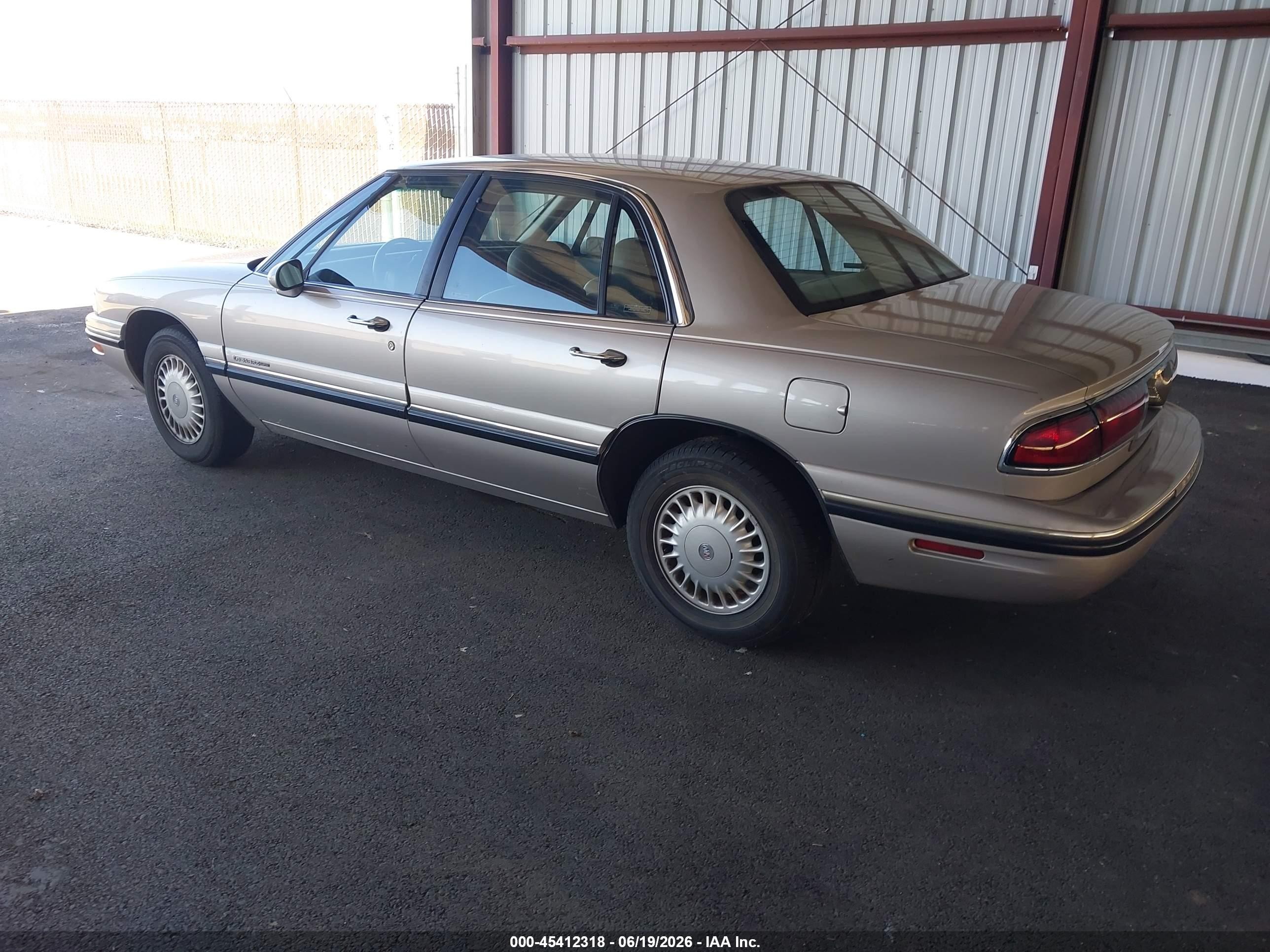 1997 Buick Lesabre Custom Beige vin: 1G4HP52K4VH489601