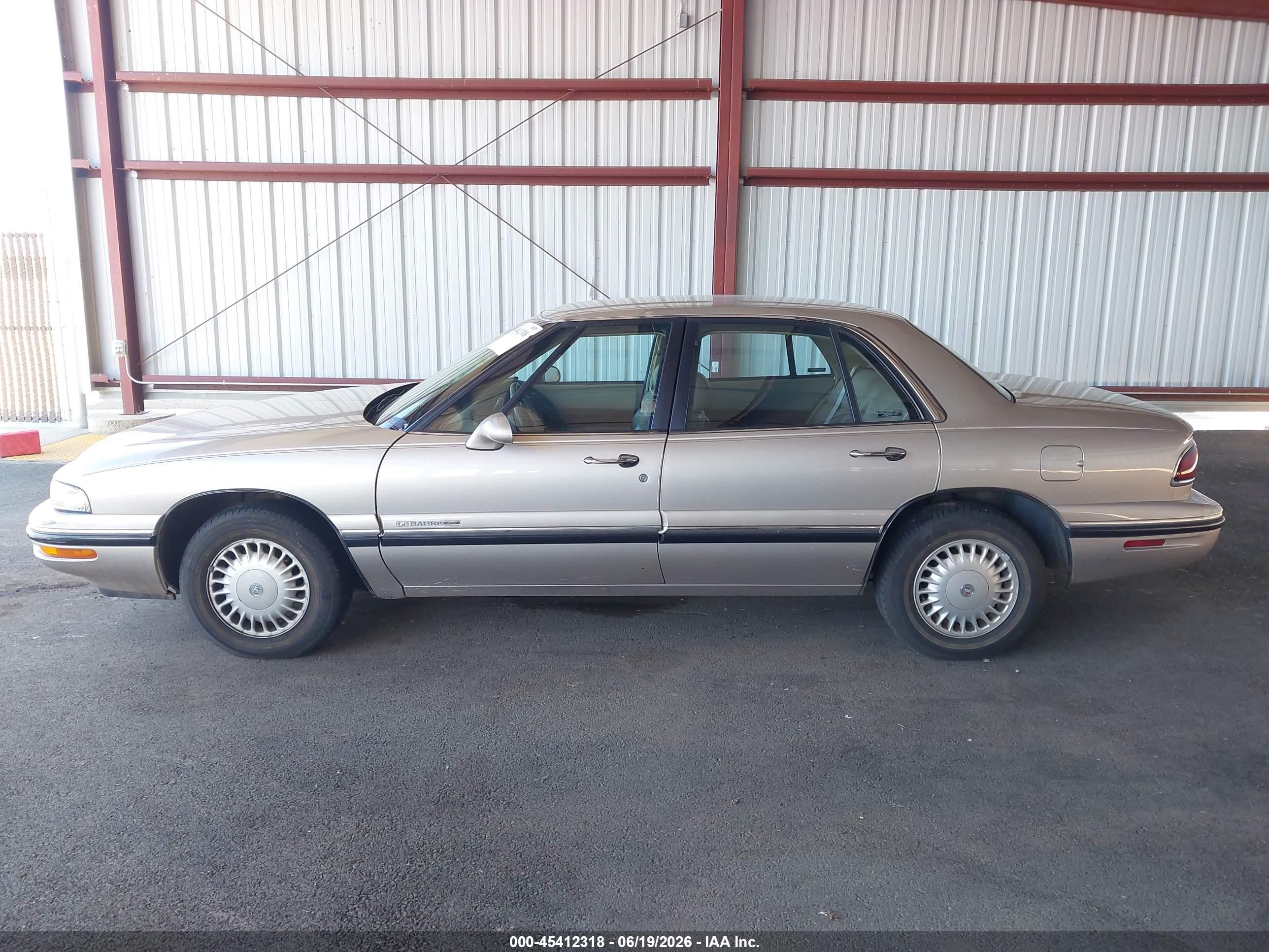 1997 Buick Lesabre Custom Beige vin: 1G4HP52K4VH489601