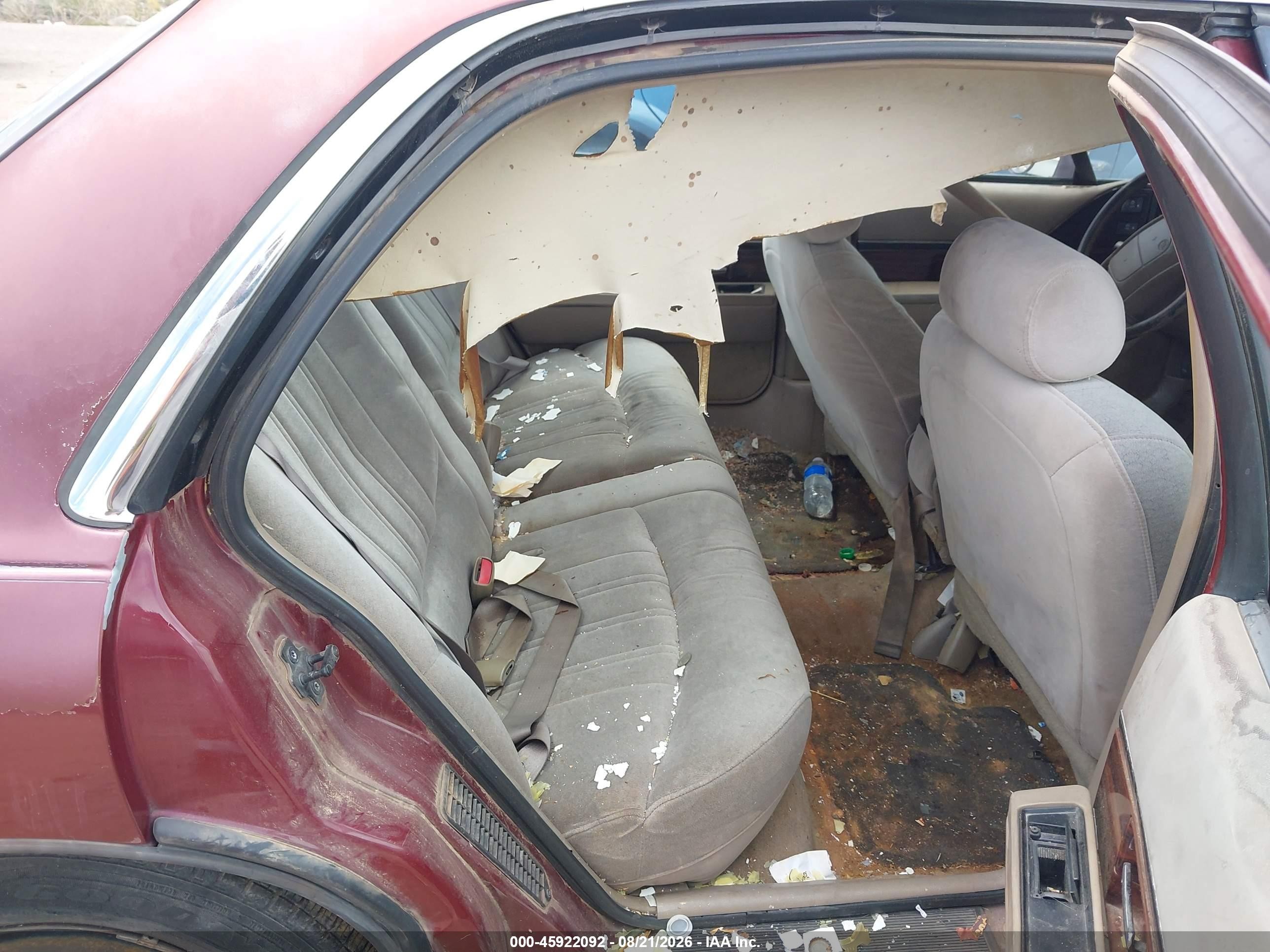 1999 Buick Lesabre Custom Red vin: 1G4HP52K4XH460697