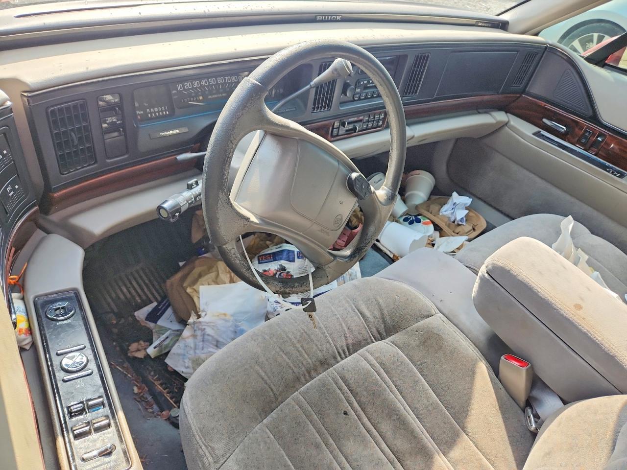 1999 Buick Lesabre Custom Red vin: 1G4HP52K4XH482893