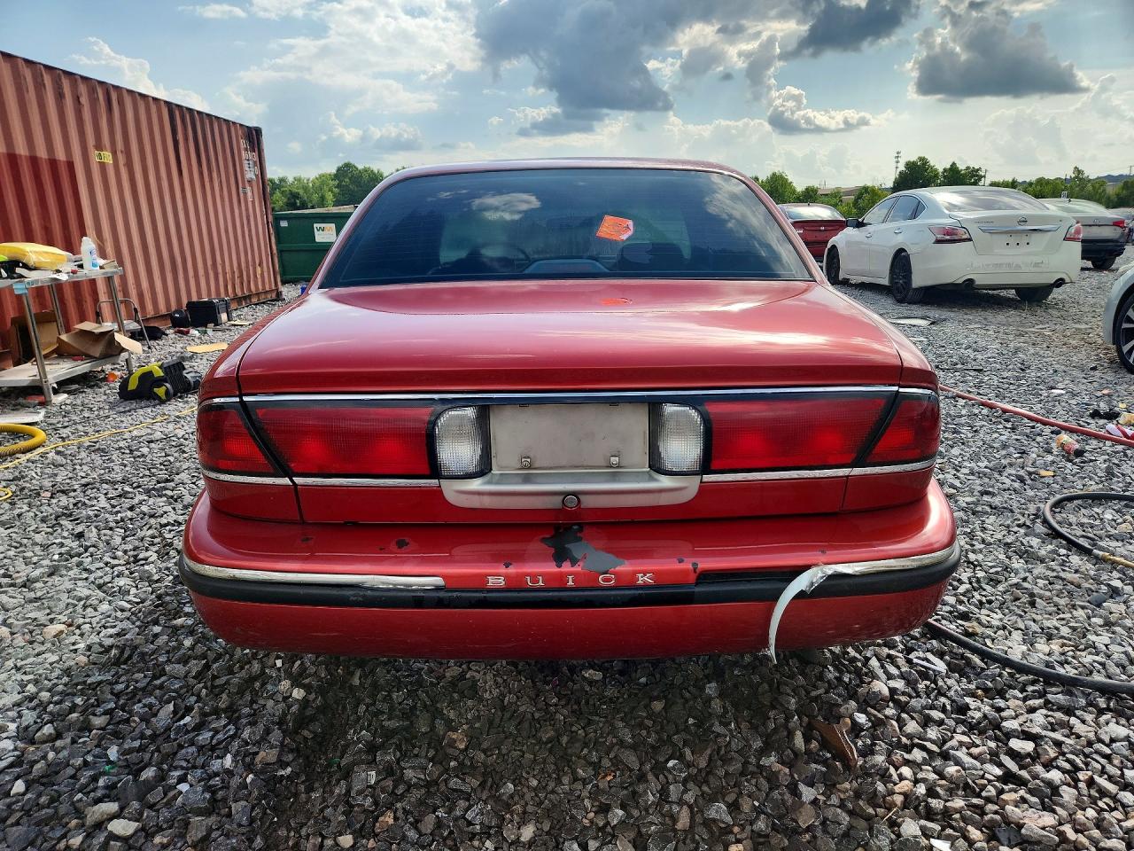 1999 Buick Lesabre Custom Red vin: 1G4HP52K4XH482893
