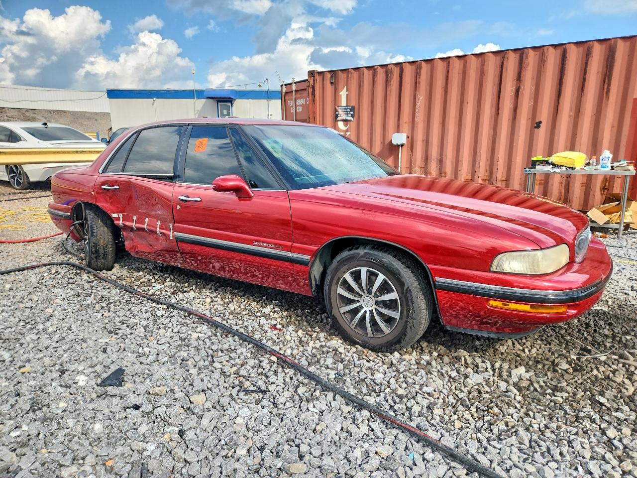 1999 Buick Lesabre Custom Red vin: 1G4HP52K4XH482893
