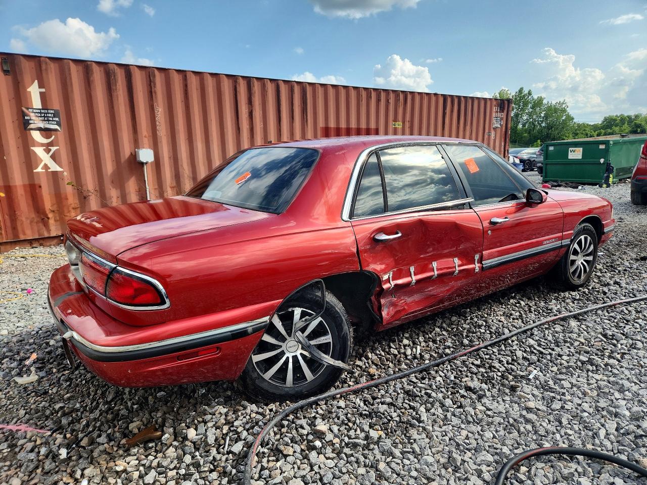 1999 Buick Lesabre Custom Red vin: 1G4HP52K4XH482893