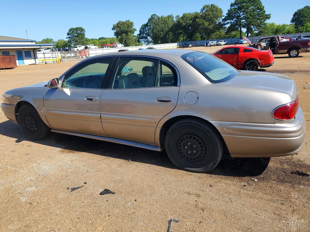 2003 Buick Lesabre Custom Cream vin: 1G4HP52K534121741