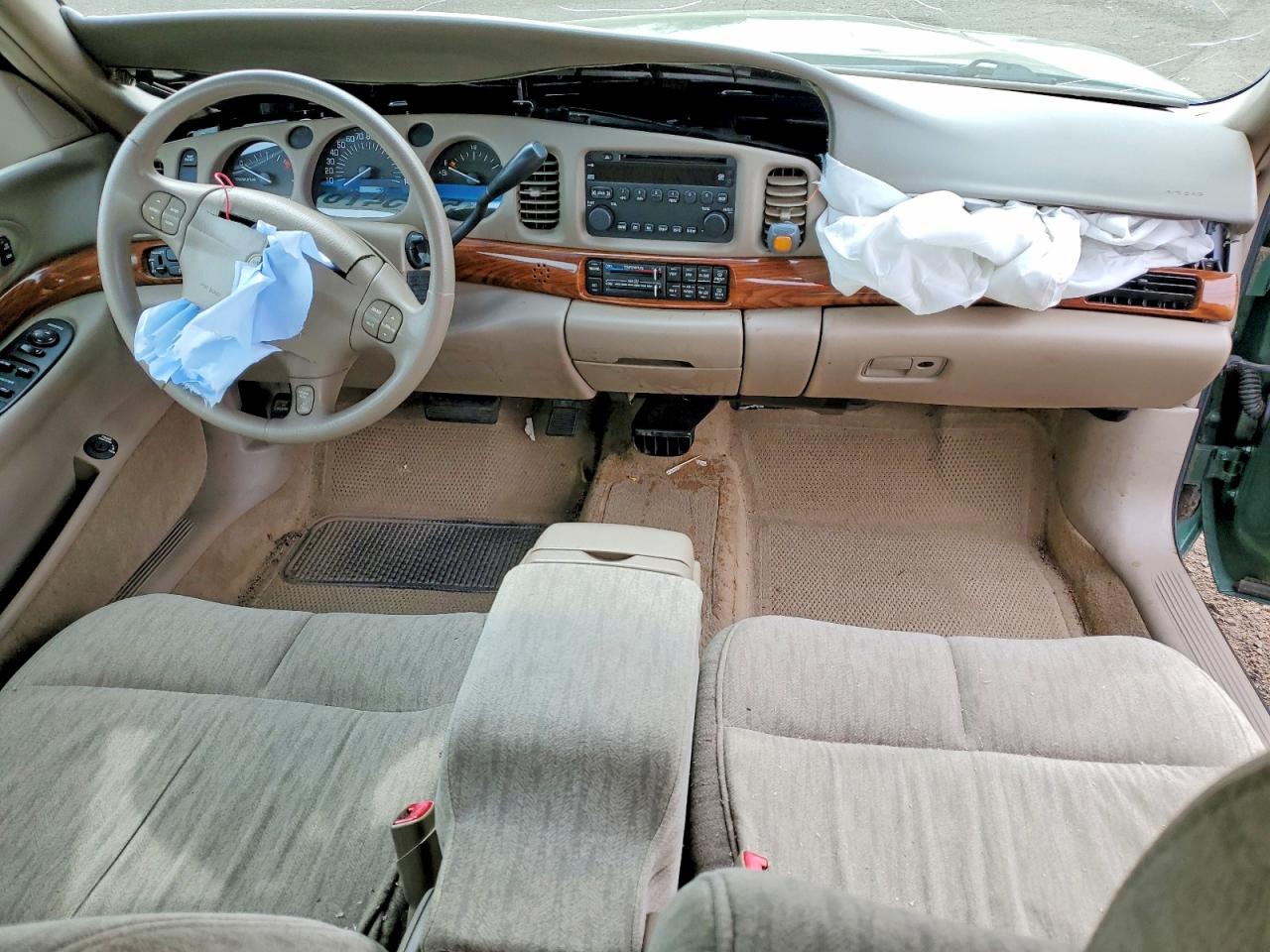 2003 Buick Lesabre Custom Green vin: 1G4HP52K534174990