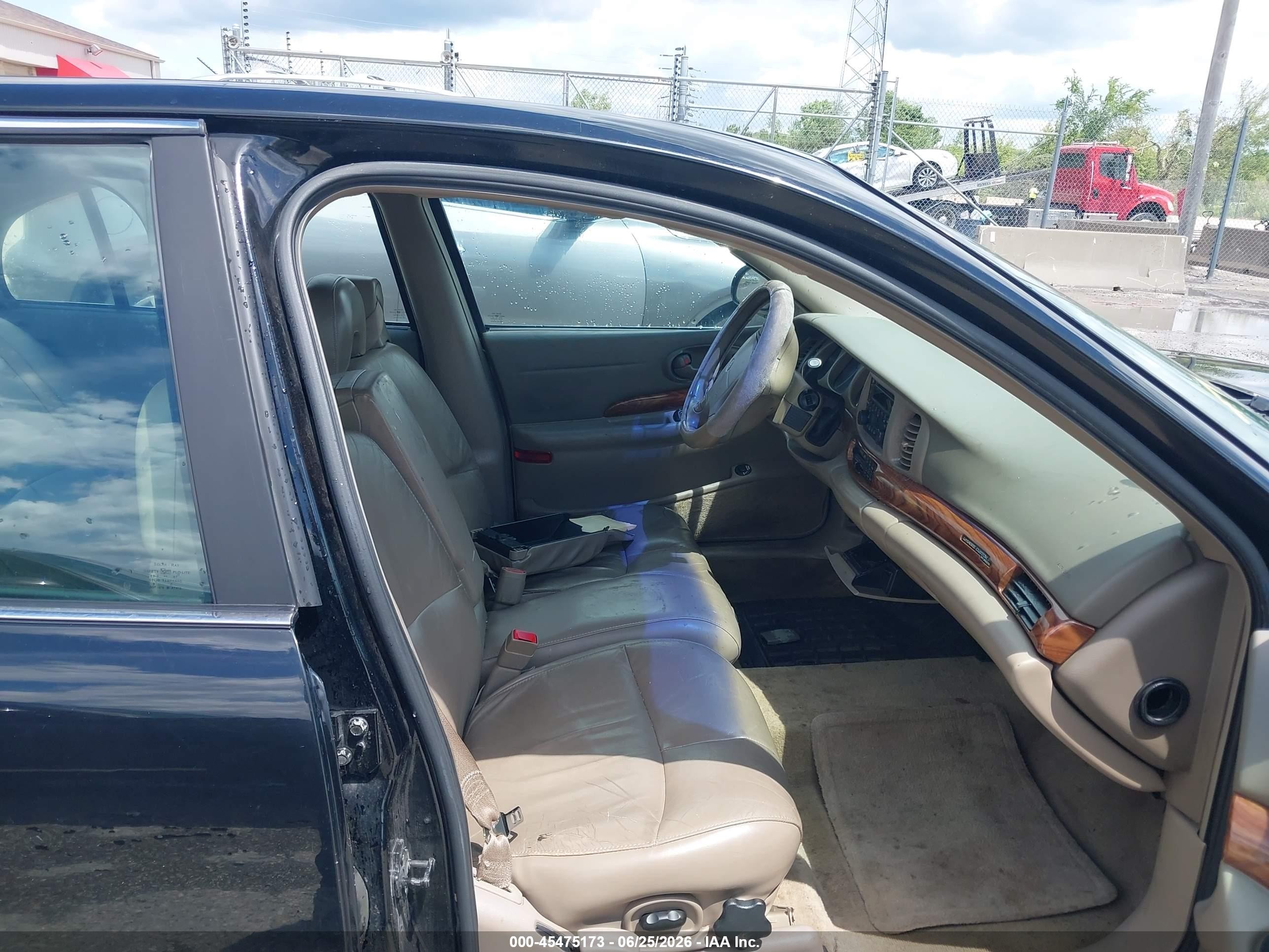 2003 Buick Lesabre Custom Black vin: 1G4HP52K534192910