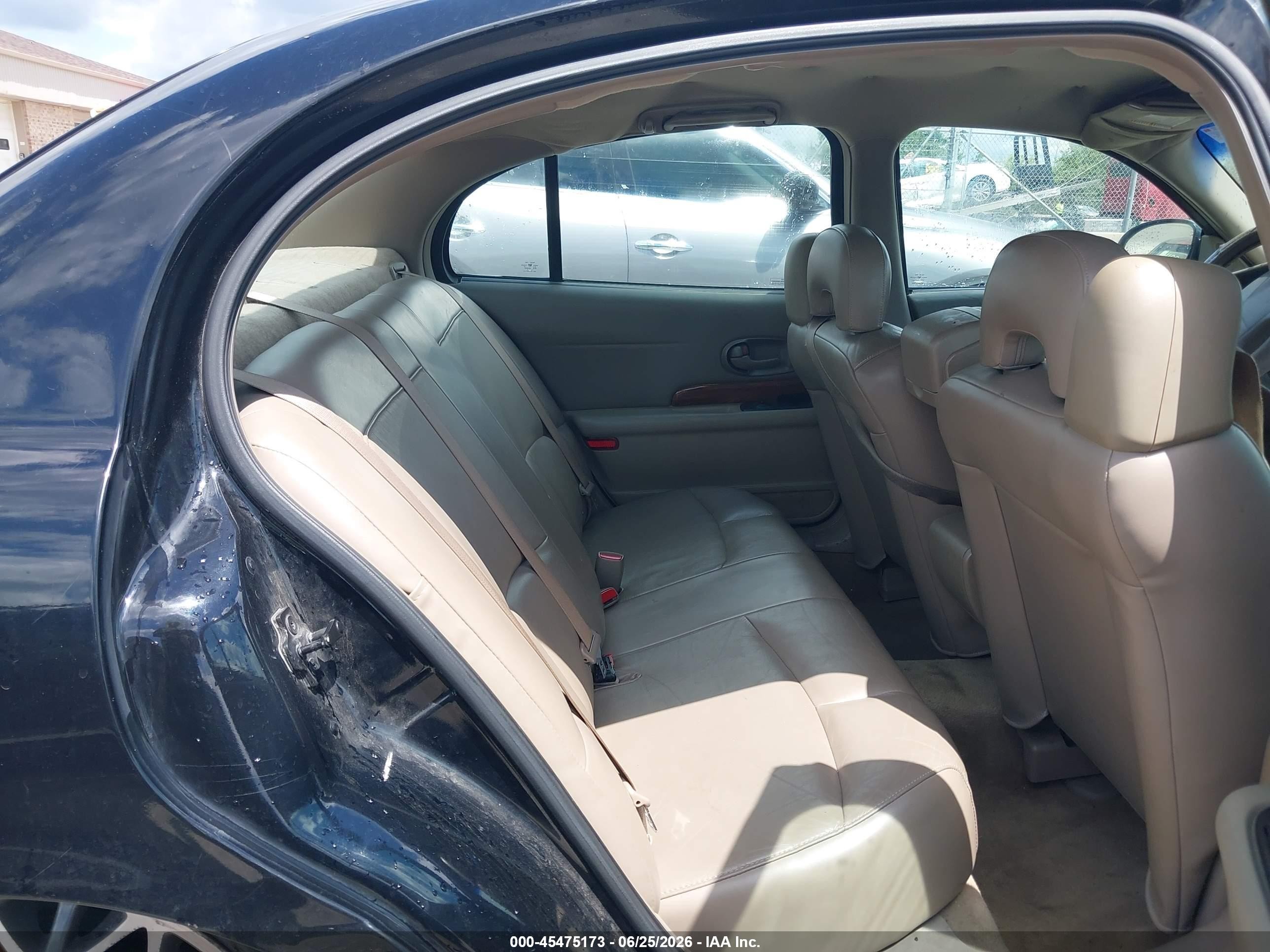 2003 Buick Lesabre Custom Black vin: 1G4HP52K534192910