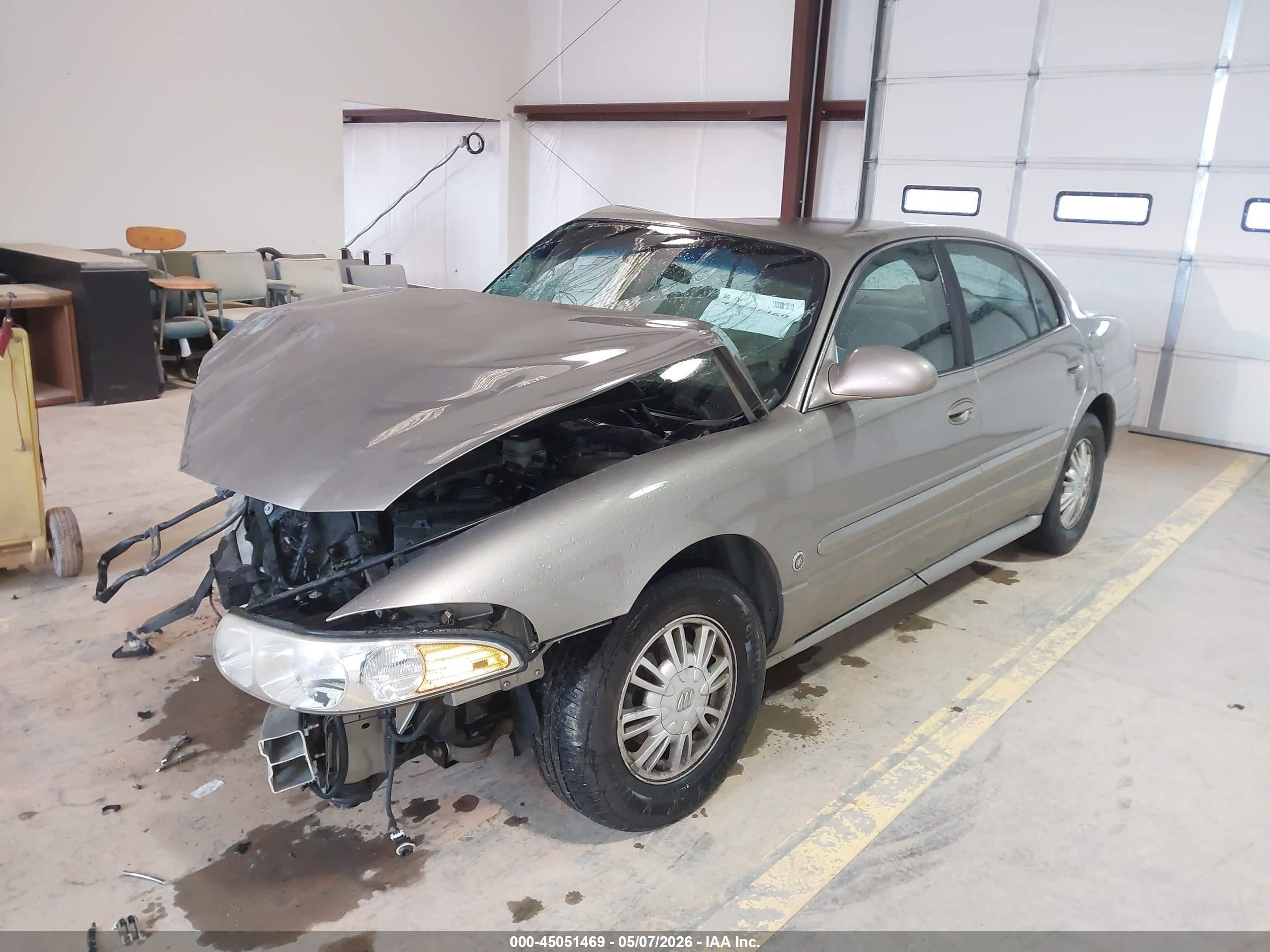 2003 Buick Lesabre Custom Бежевый vin: 1G4HP52K53U182233
