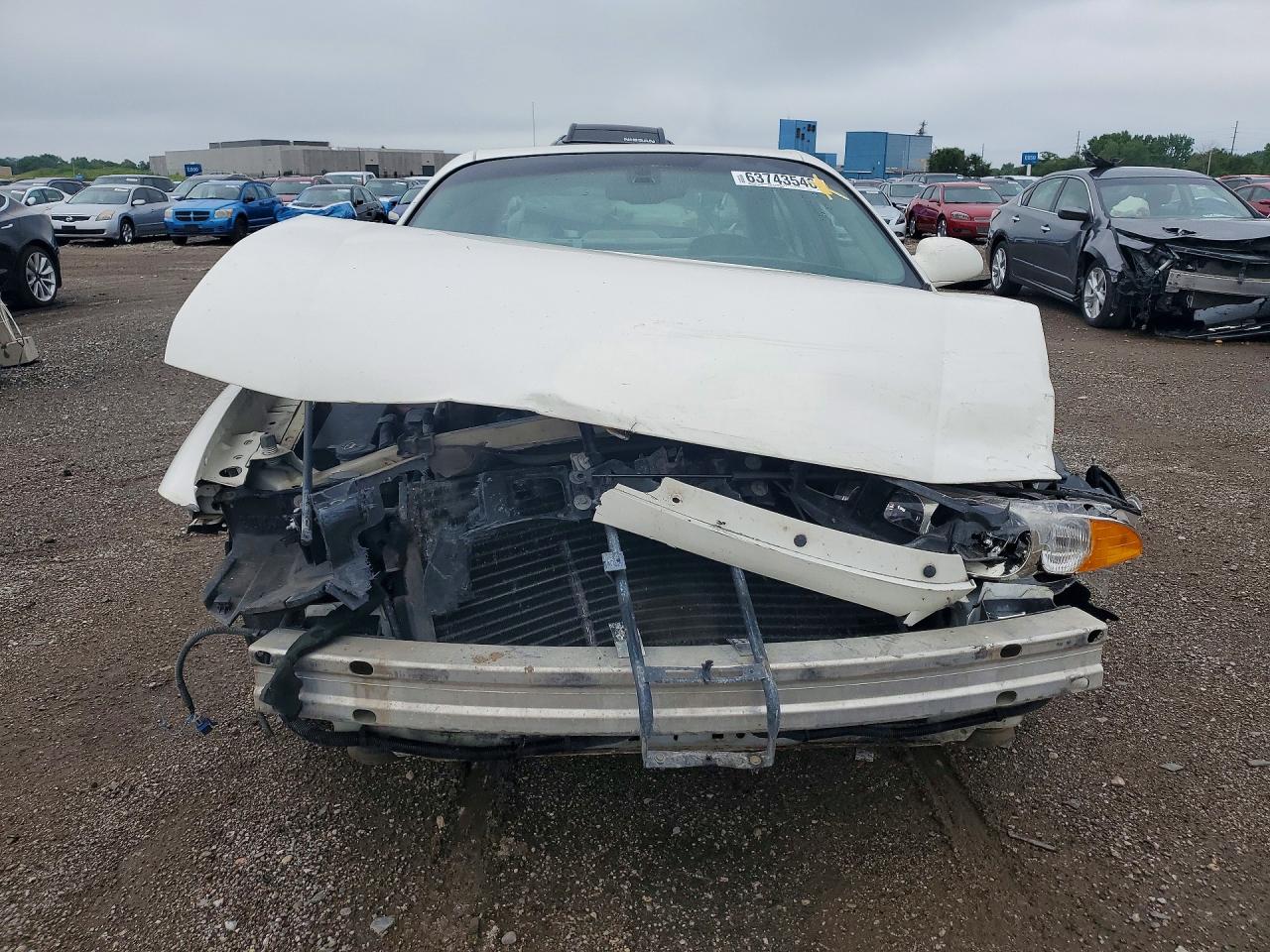 2004 Buick Lesabre Custom White vin: 1G4HP52K544107680