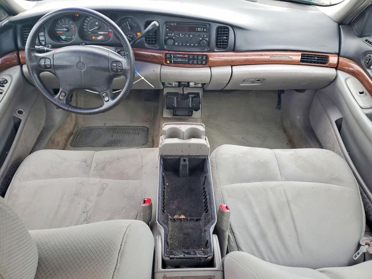 2004 Buick Lesabre Custom White vin: 1G4HP52K544107680