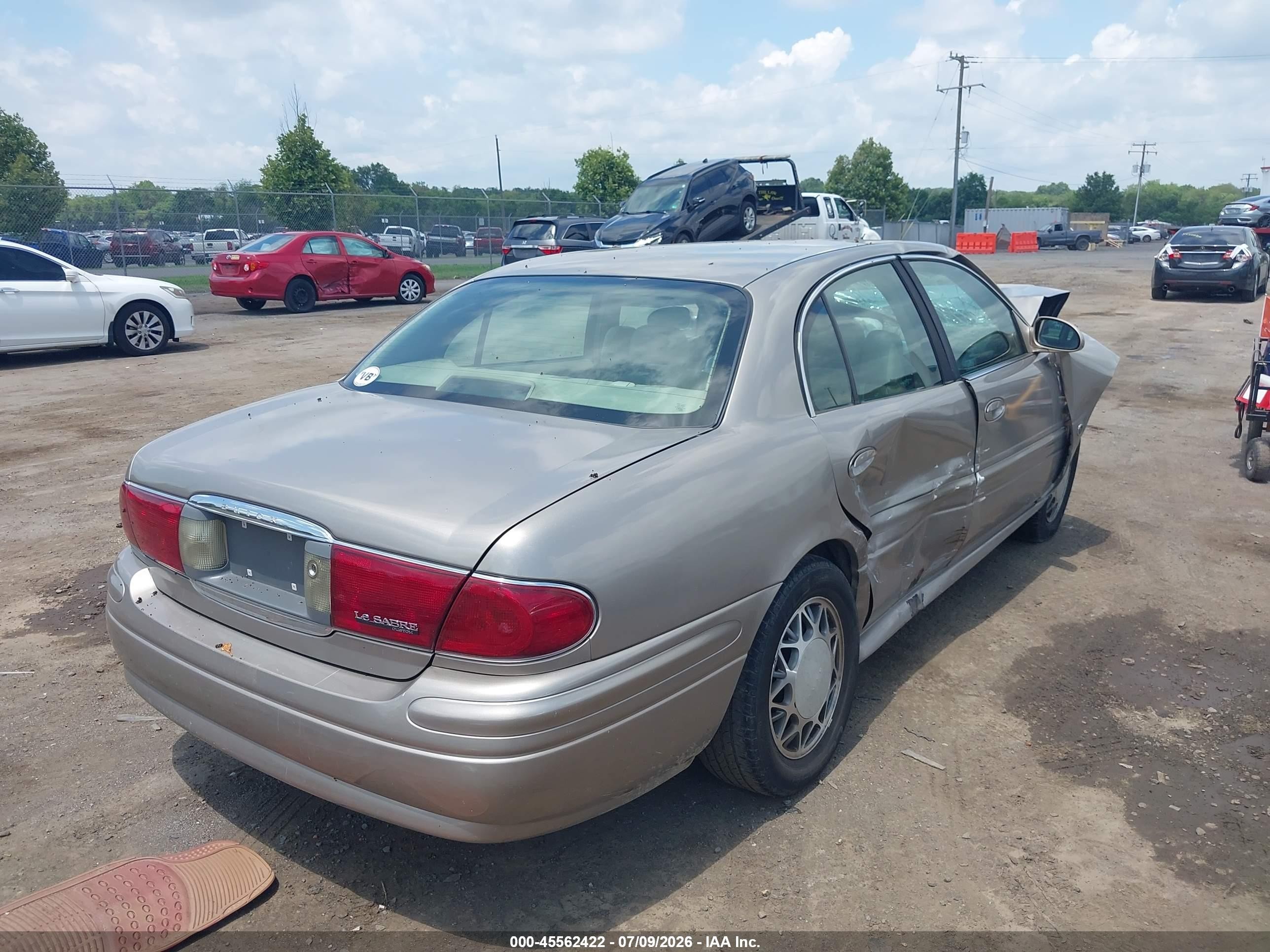 2004 Buick Lesabre Custom Gold vin: 1G4HP52K544135477
