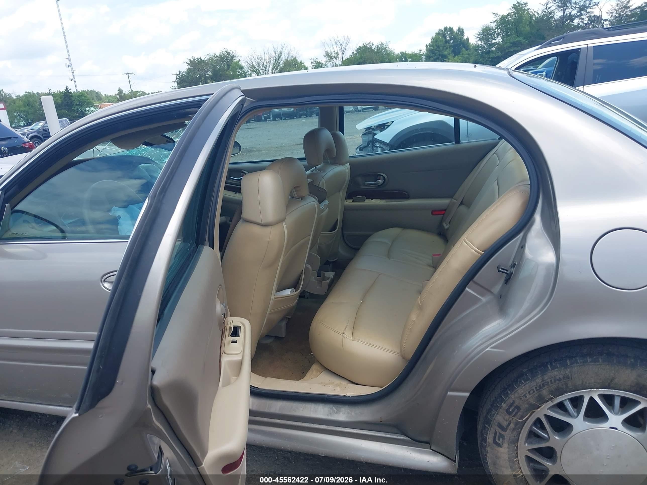 2004 Buick Lesabre Custom Gold vin: 1G4HP52K544135477
