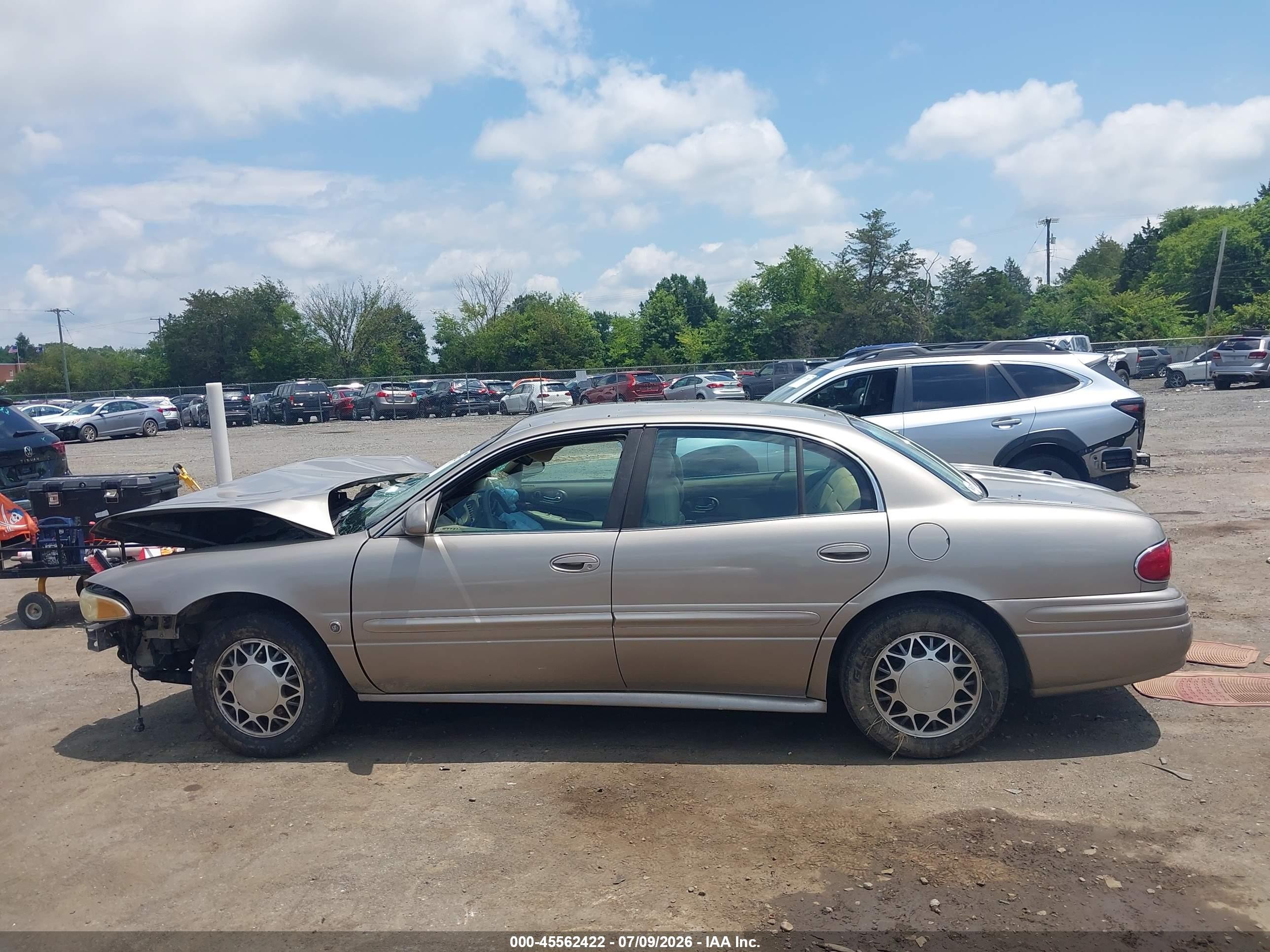 2004 Buick Lesabre Custom Gold vin: 1G4HP52K544135477