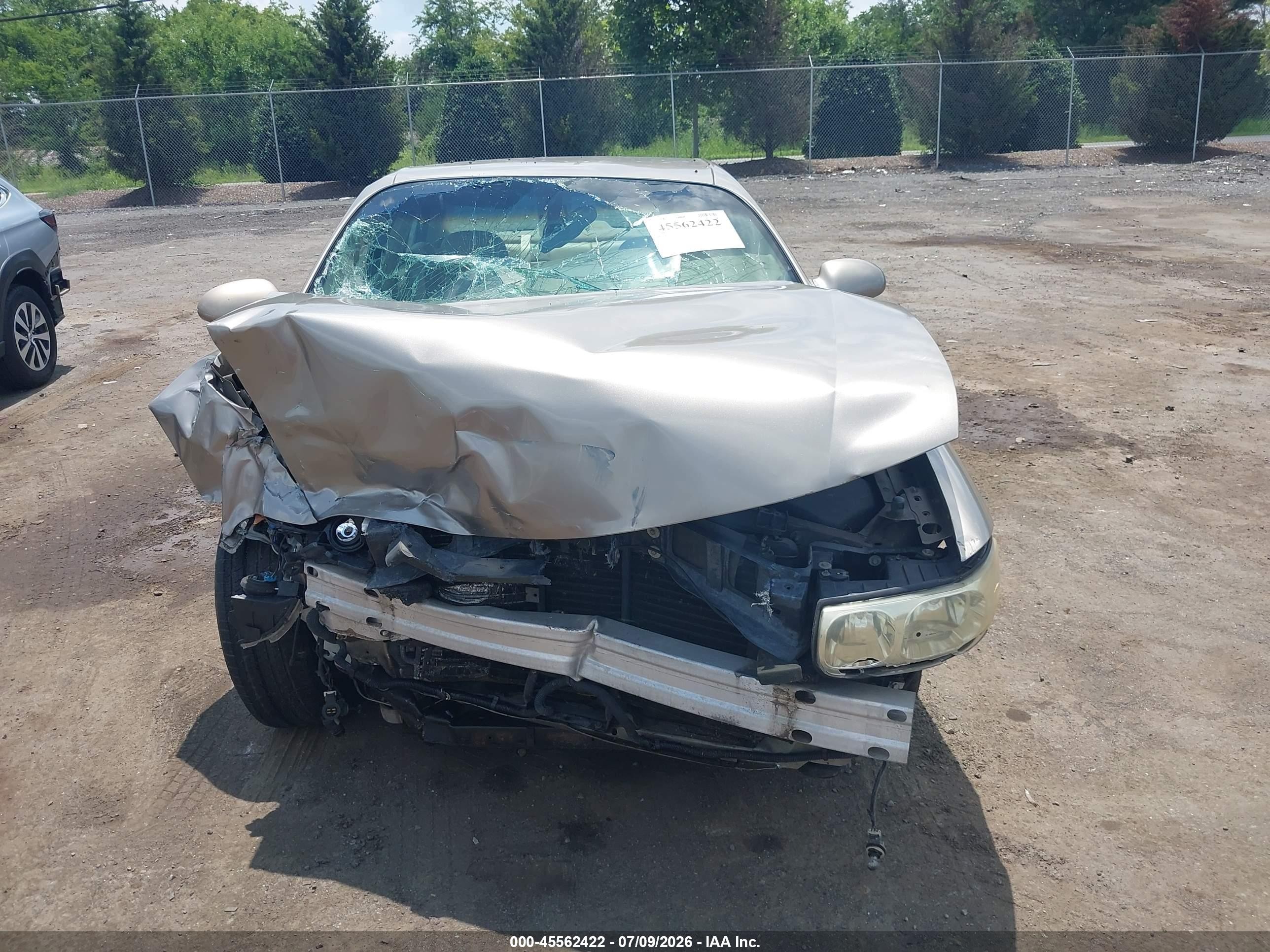 2004 Buick Lesabre Custom Gold vin: 1G4HP52K544135477