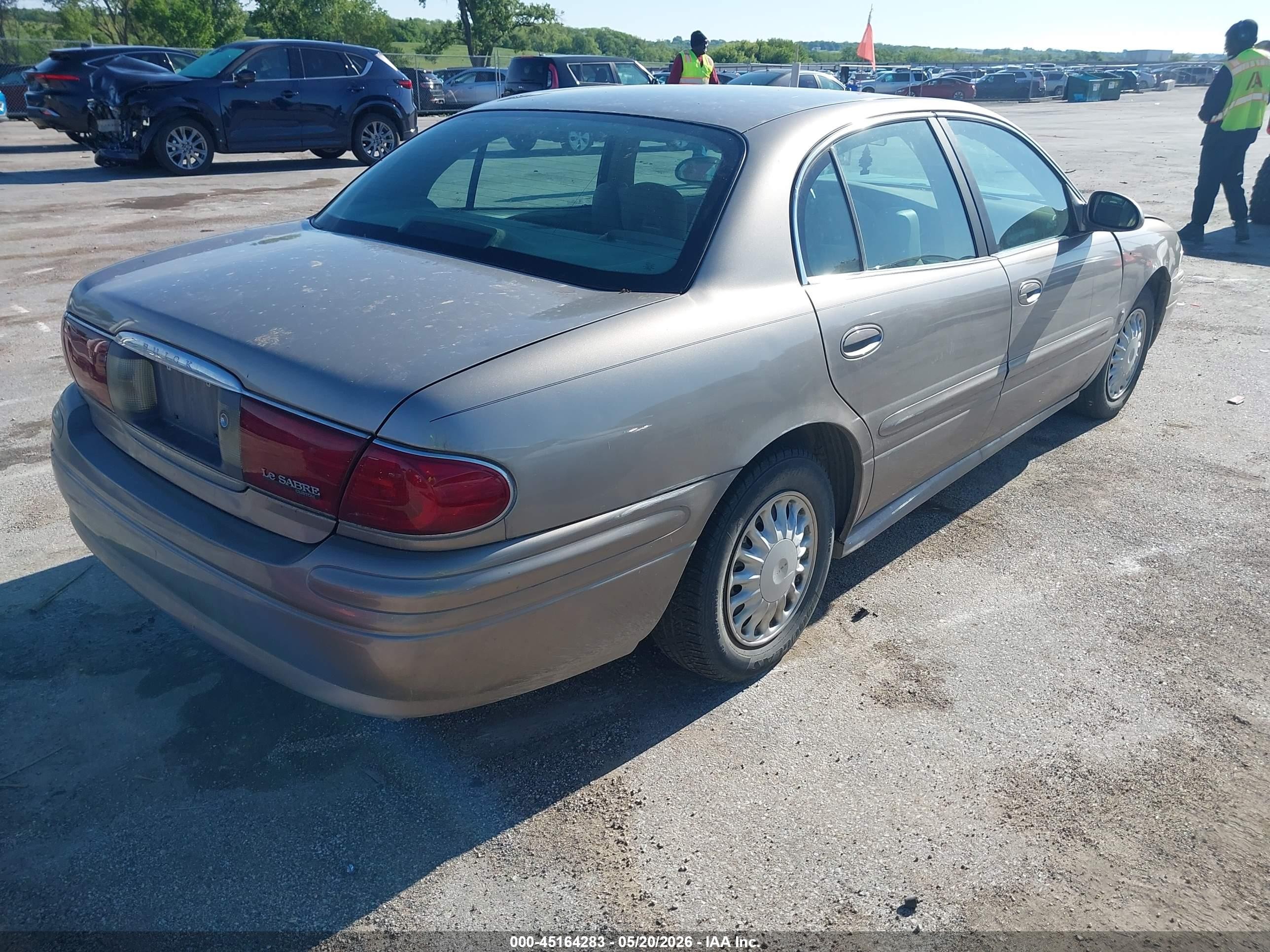 2004 Buick Lesabre Custom Бежевый vin: 1G4HP52K544164087