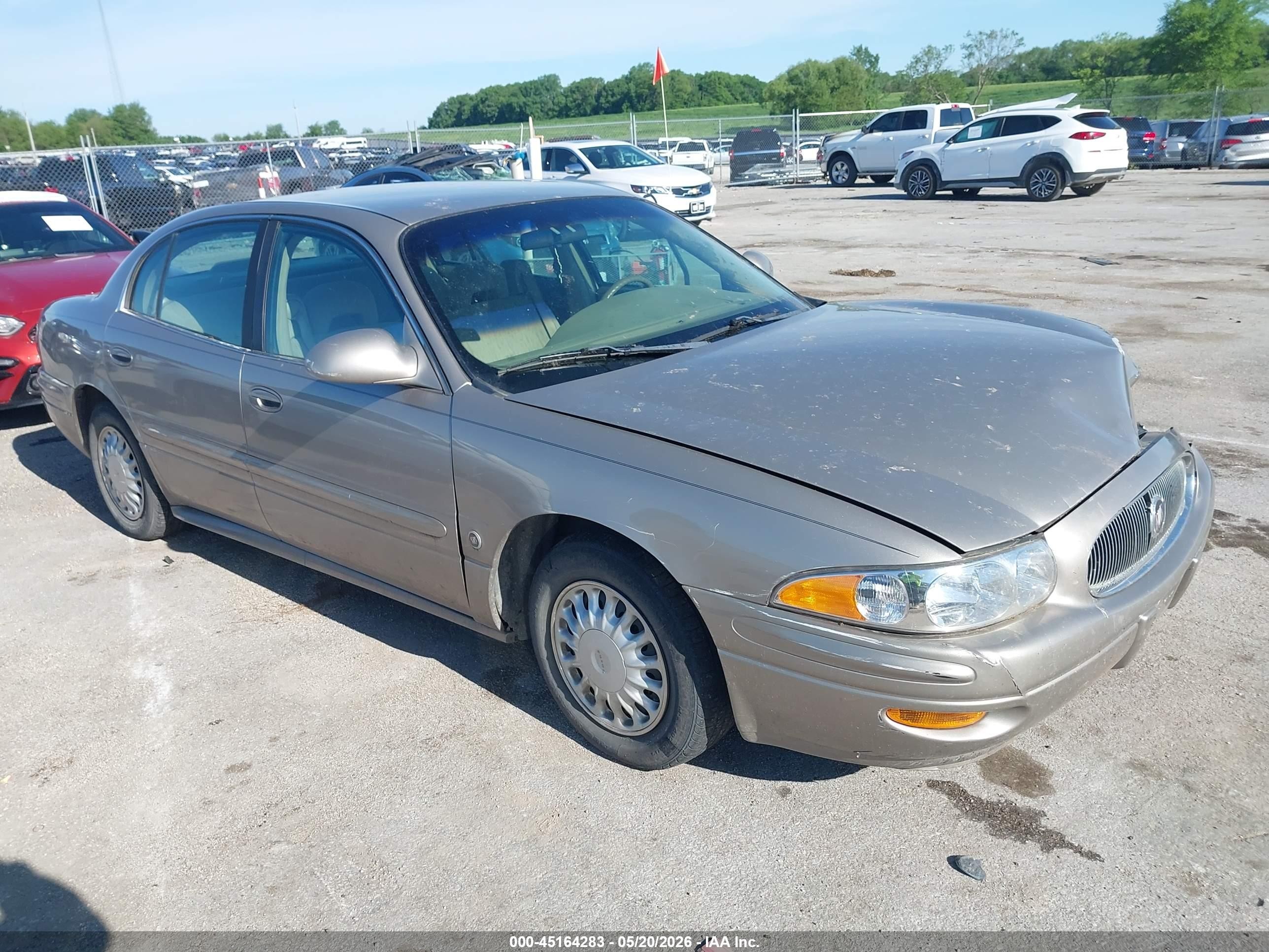 2004 Buick Lesabre Custom Beige vin: 1G4HP52K544164087