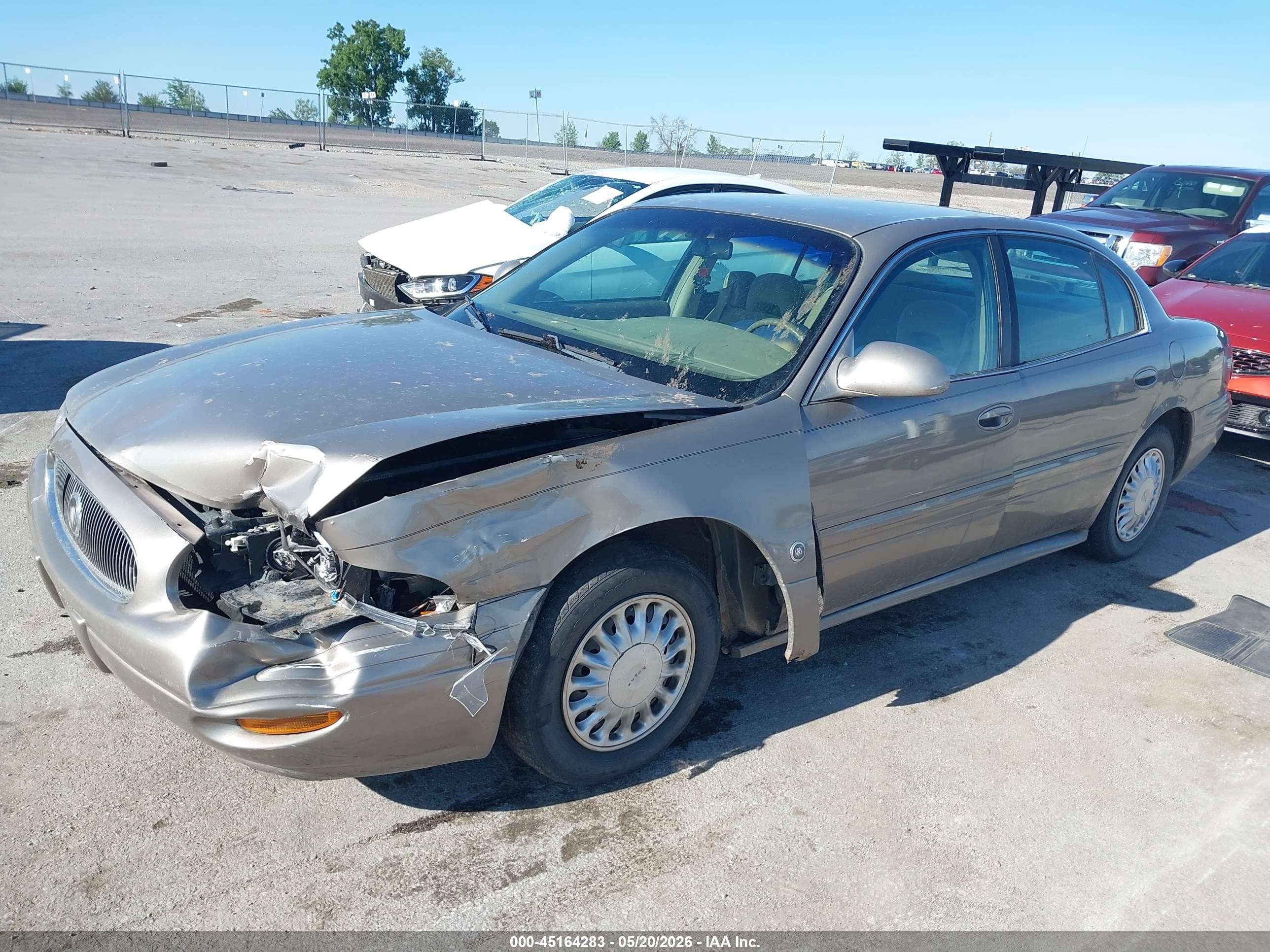 2004 Buick Lesabre Custom Бежевый vin: 1G4HP52K544164087