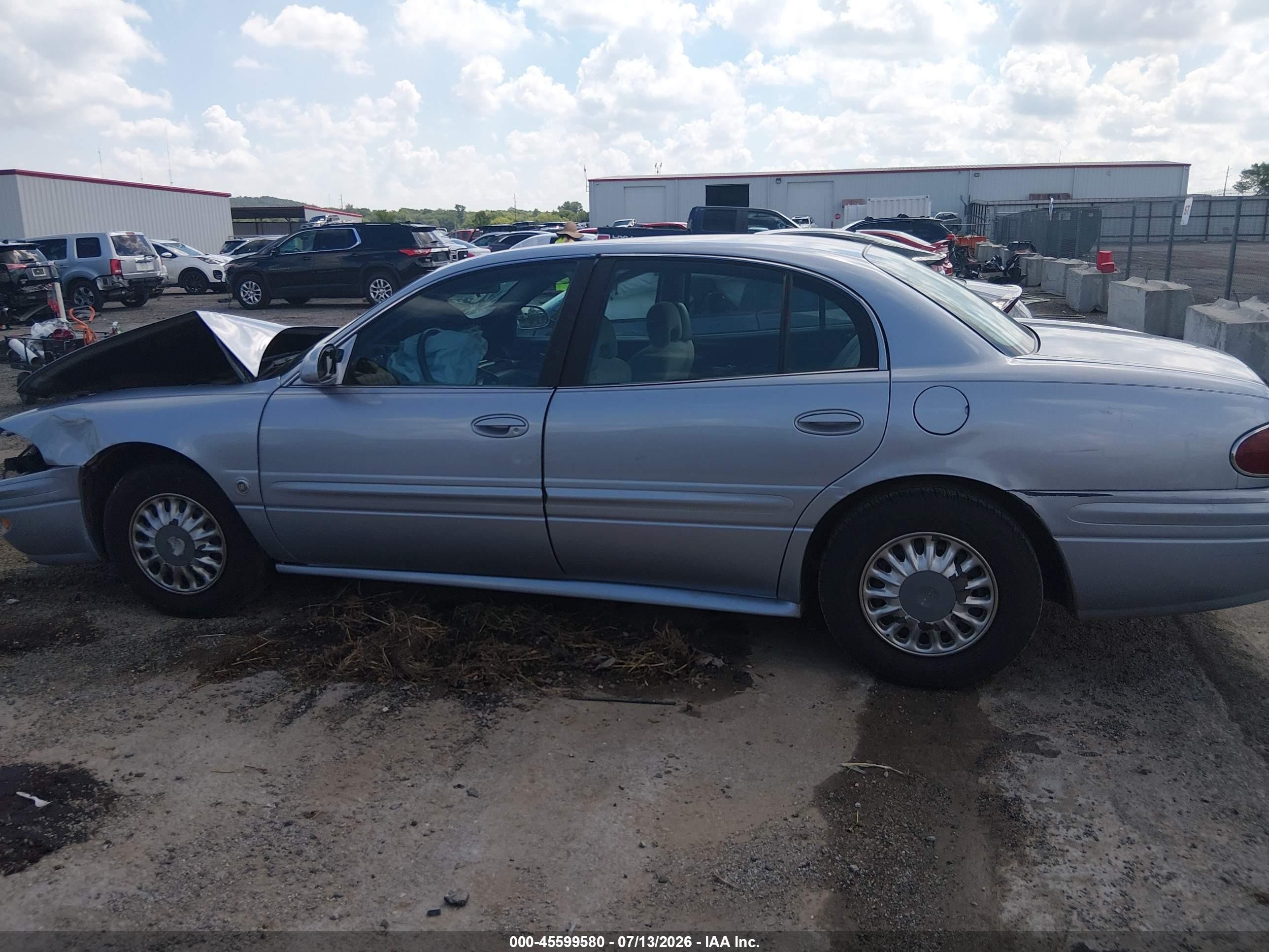 2004 Buick Lesabre Custom Silver vin: 1G4HP52K54U199650
