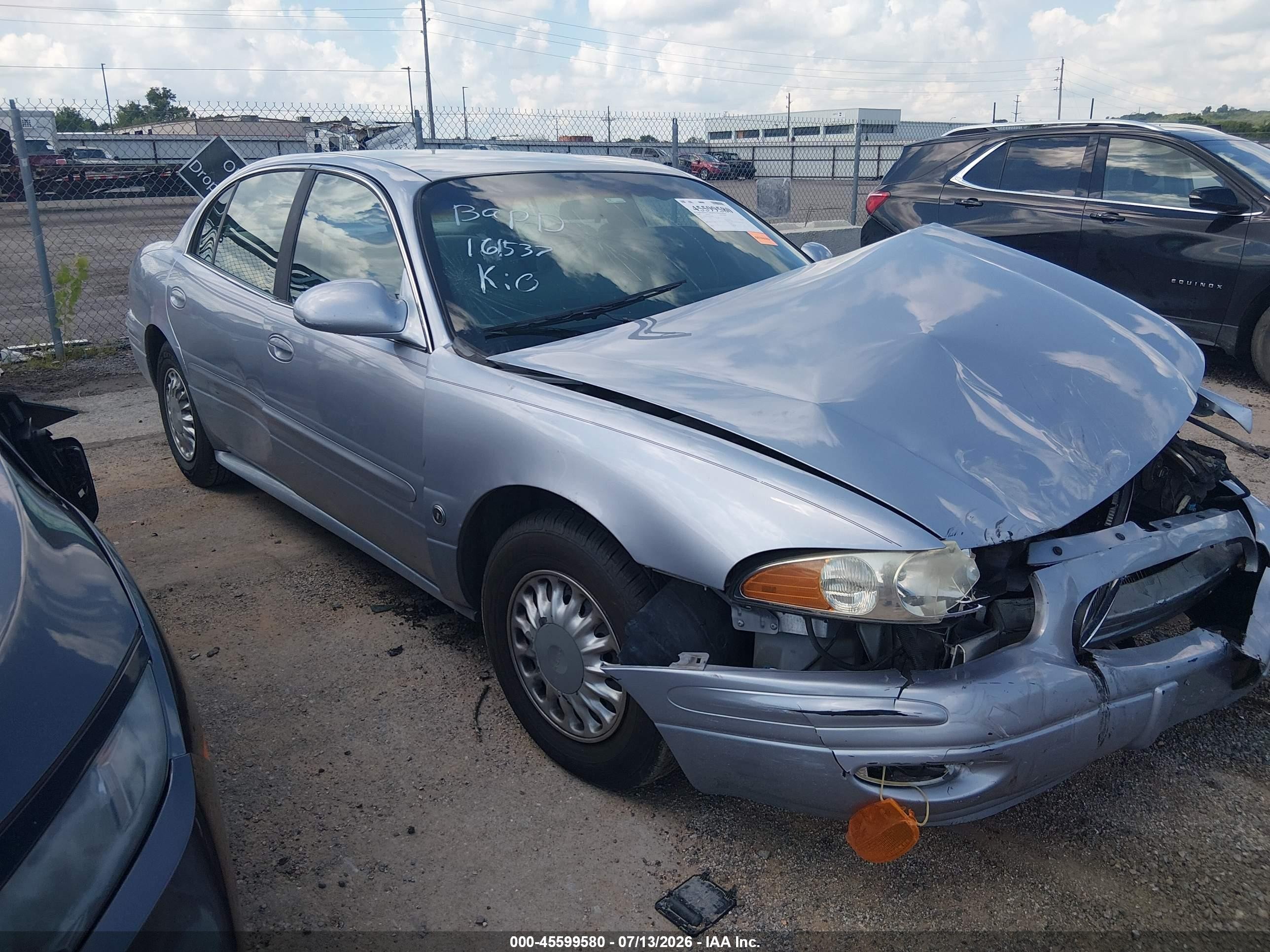 2004 Buick Lesabre Custom Silver vin: 1G4HP52K54U199650