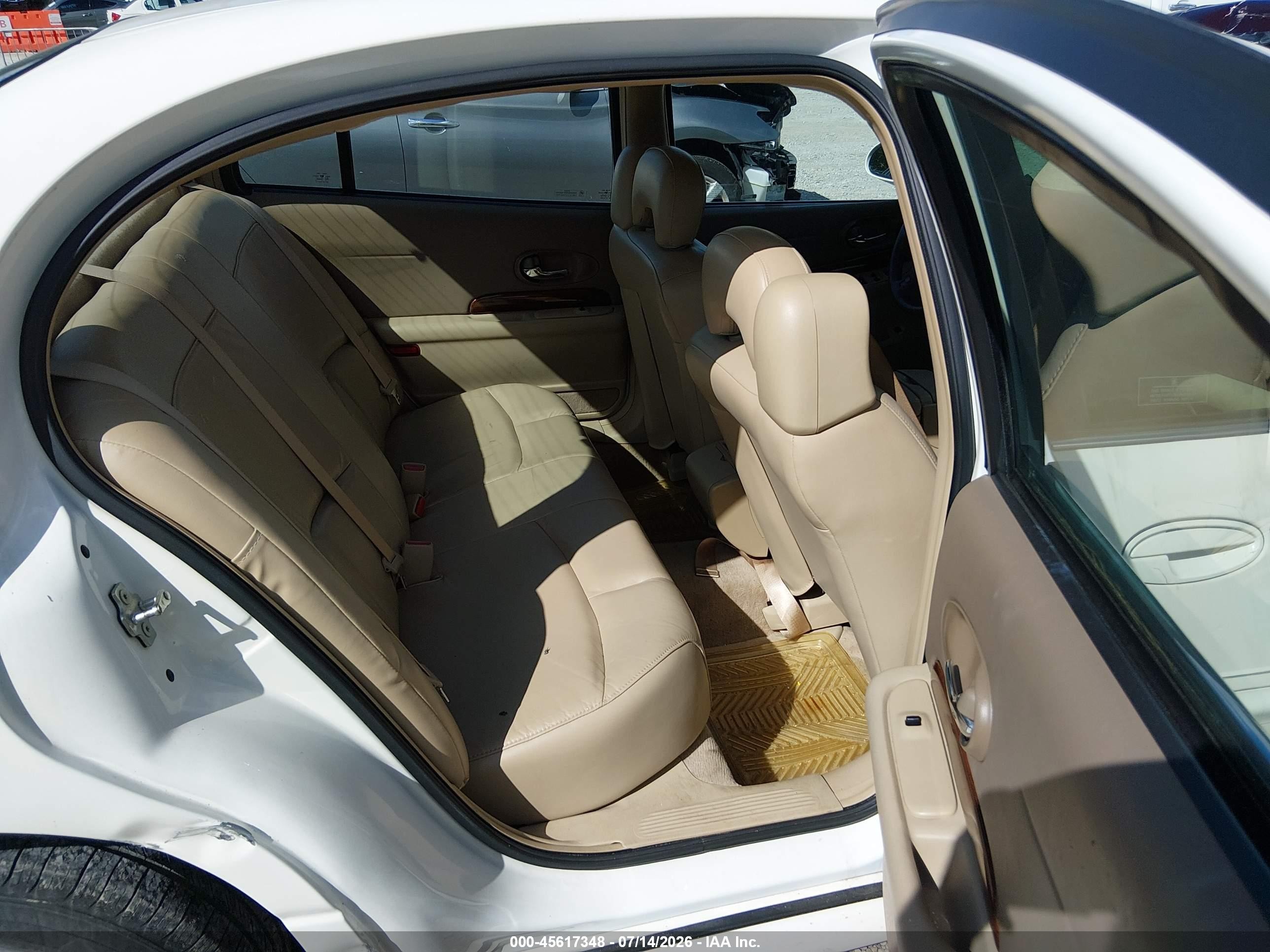 2005 Buick Lesabre Custom White vin: 1G4HP52K55U203858
