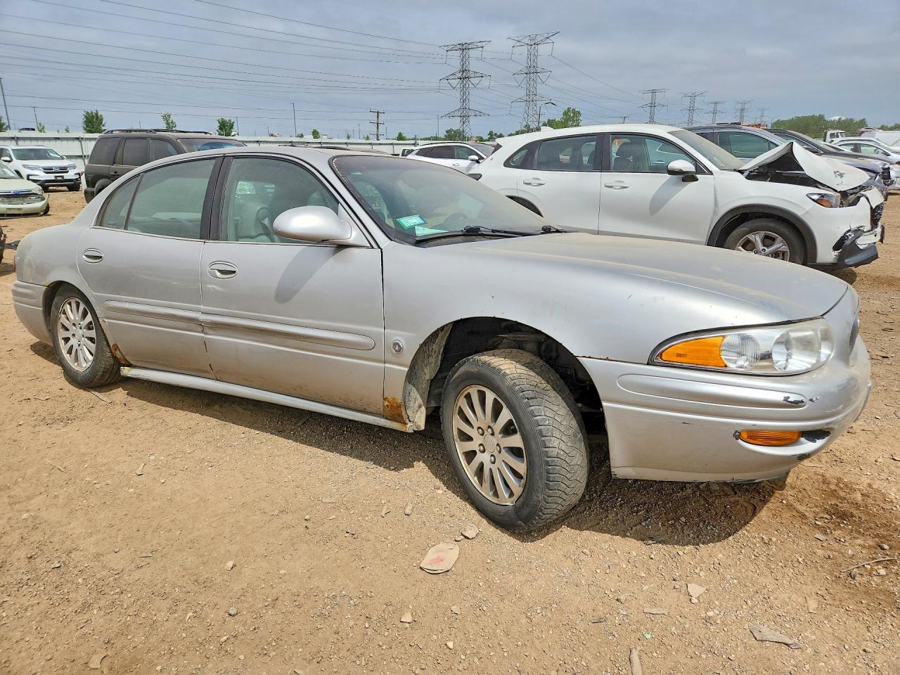 2005 Buick Lesabre Silver vin: 1G4HP52K55U261940