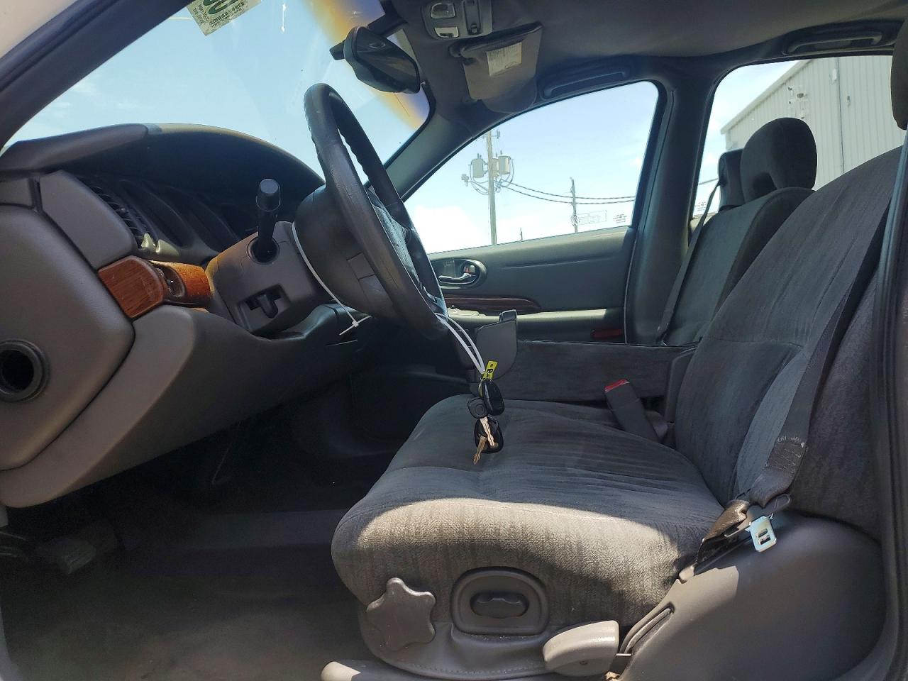 2005 Buick Lesabre Custom White vin: 1G4HP52K55U274798