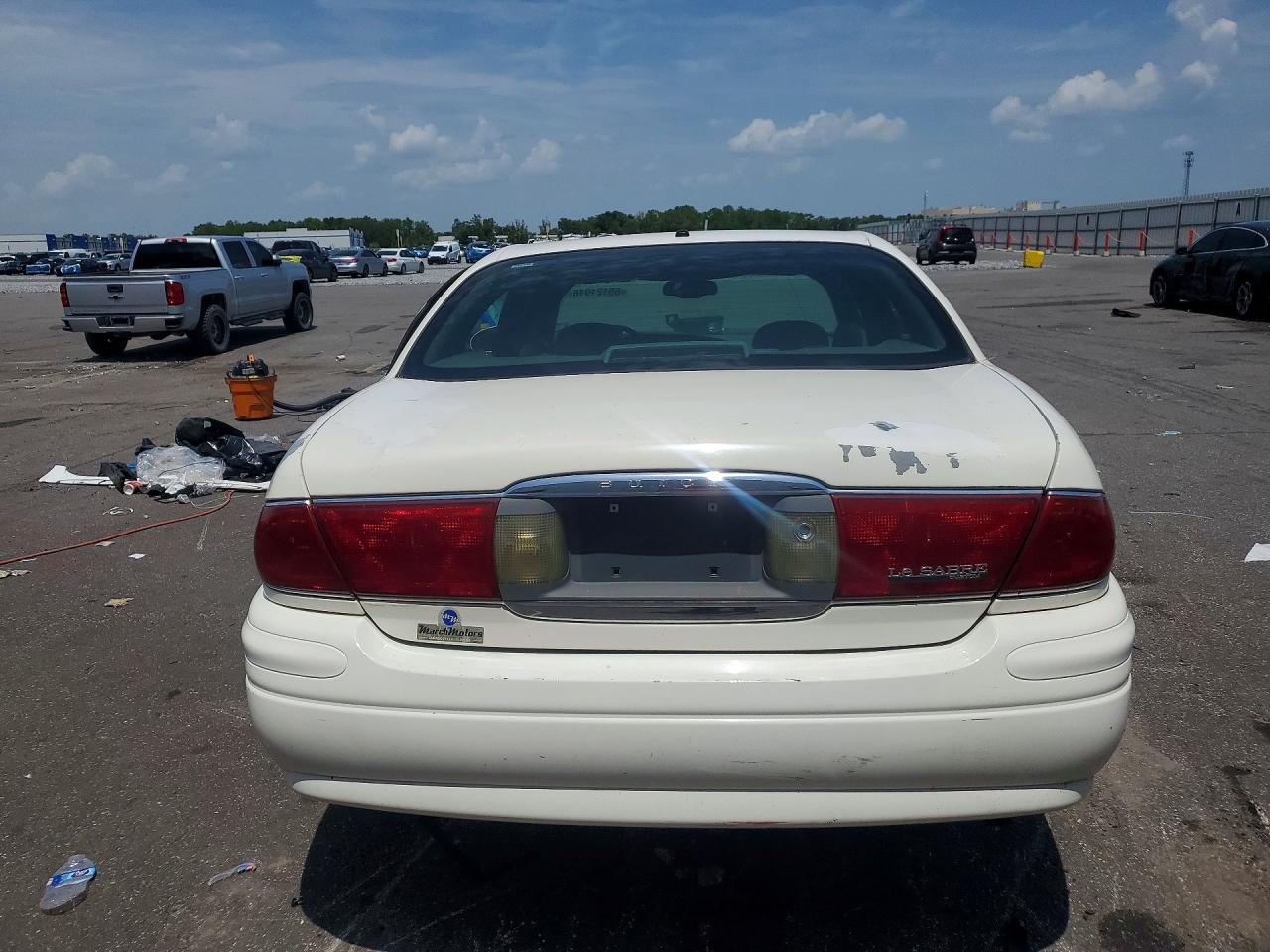 2005 Buick Lesabre Custom White vin: 1G4HP52K55U274798