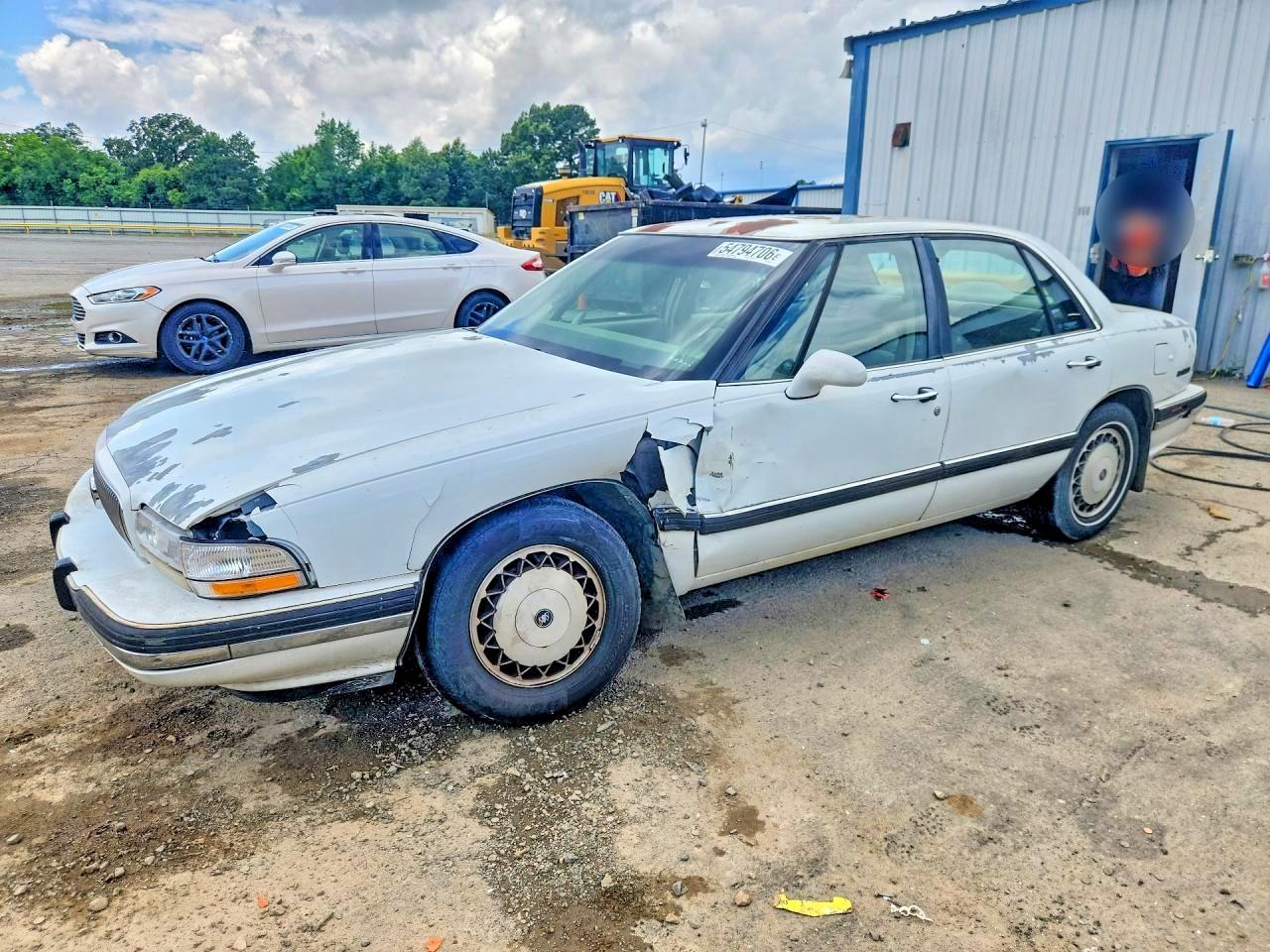1996 Buick Lesabre Custom White vin: 1G4HP52K5TH403953