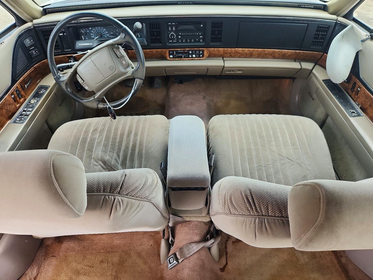 1996 Buick Lesabre Custom White vin: 1G4HP52K5TH403953