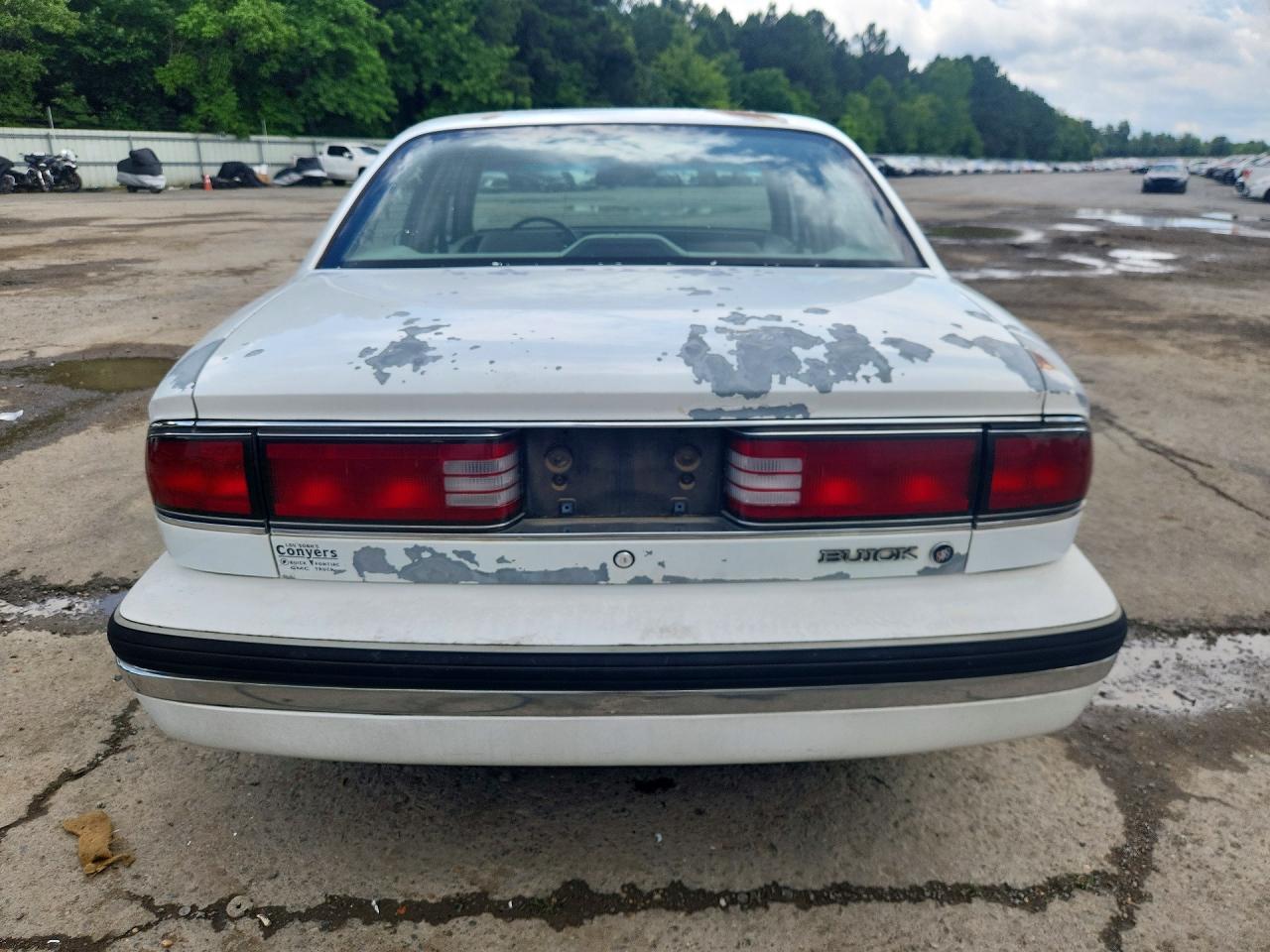 1996 Buick Lesabre Custom White vin: 1G4HP52K5TH403953