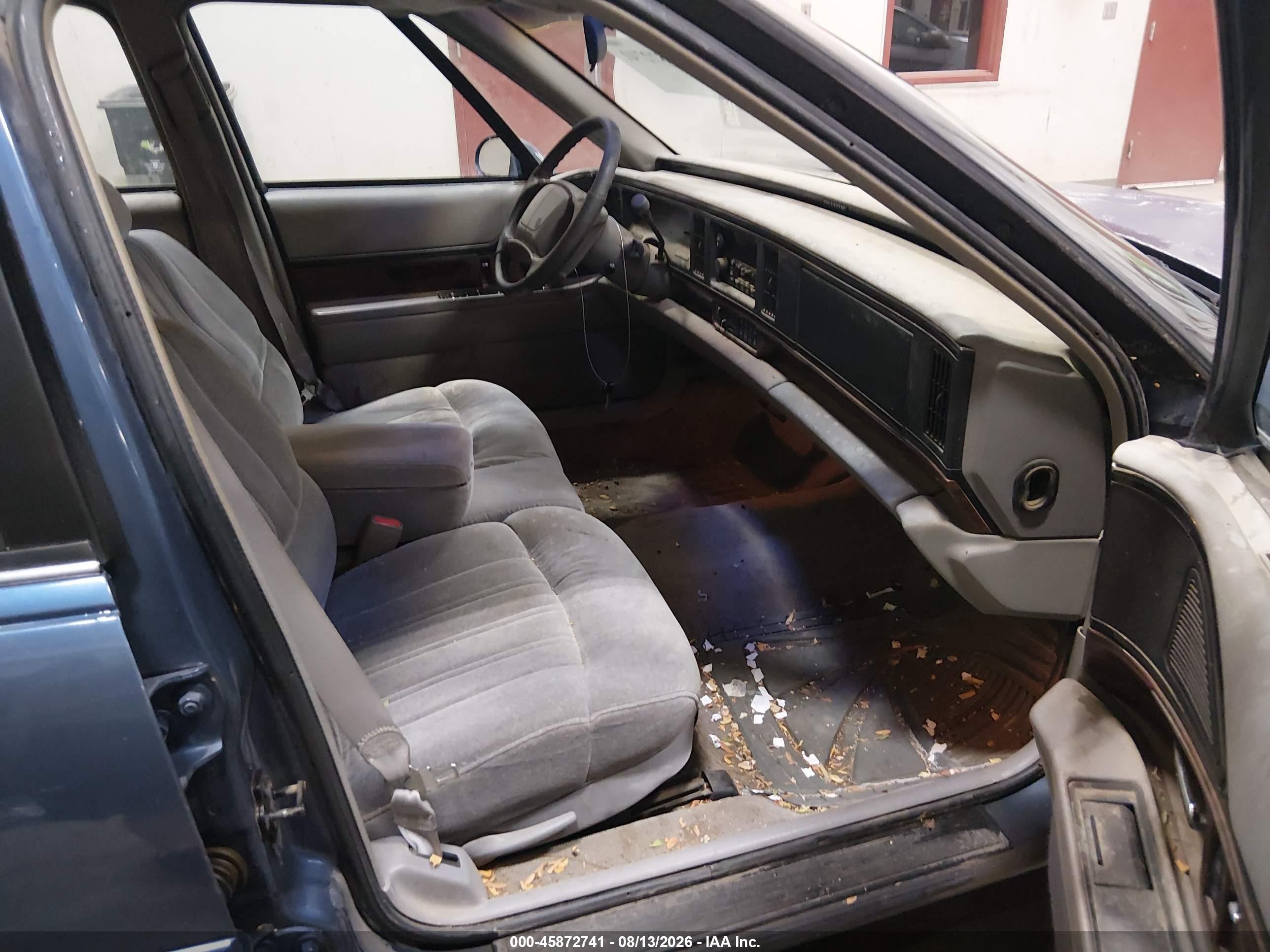 1997 Buick Lesabre Custom Синий vin: 1G4HP52K5VH536828