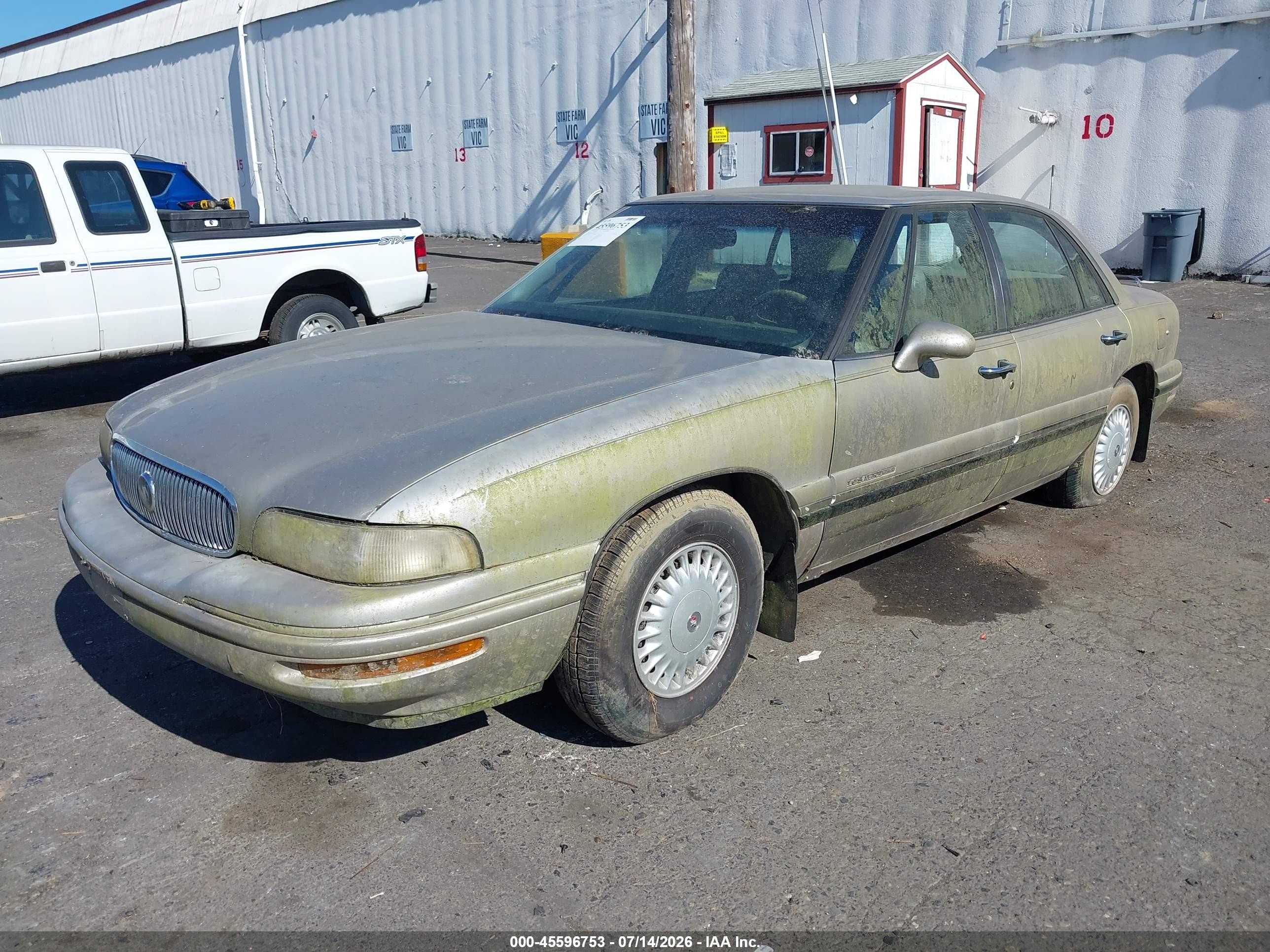 1997 Buick Lesabre Custom Gray vin: 1G4HP52K5VH553564