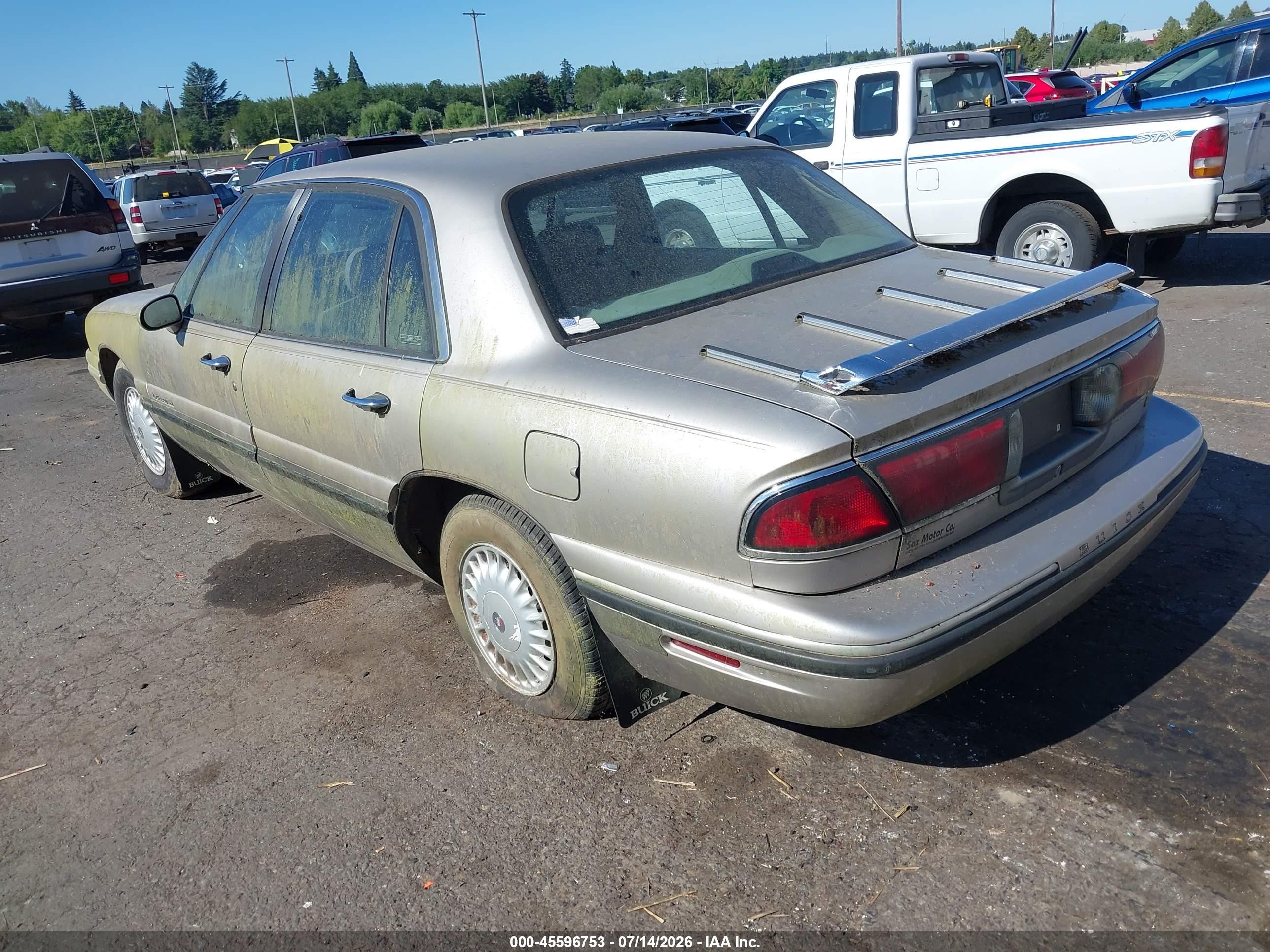 1997 Buick Lesabre Custom Gray vin: 1G4HP52K5VH553564