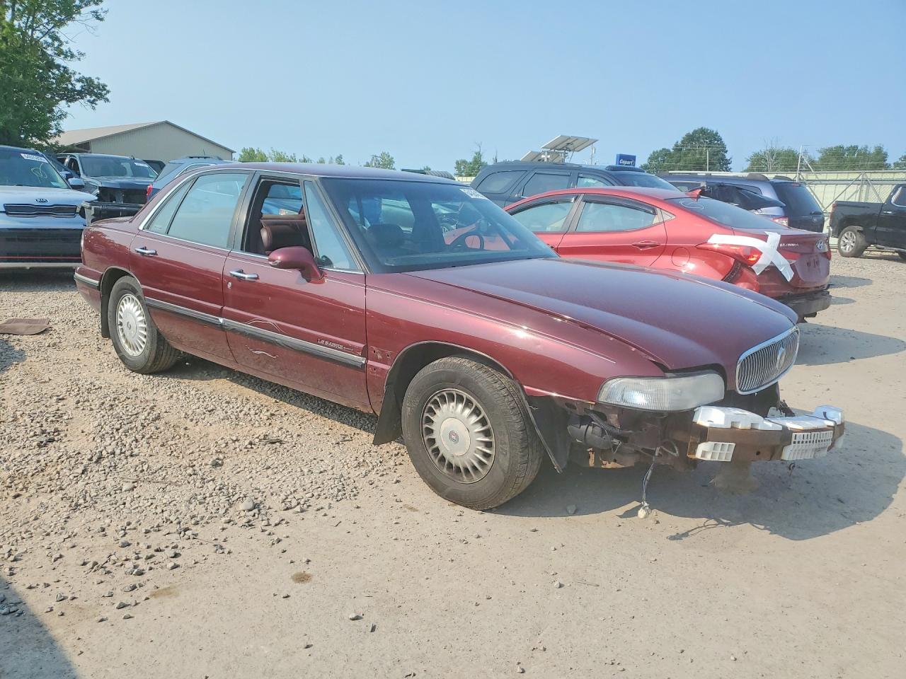 1998 Buick Lesabre Custom Maroon vin: 1G4HP52K5WH542419