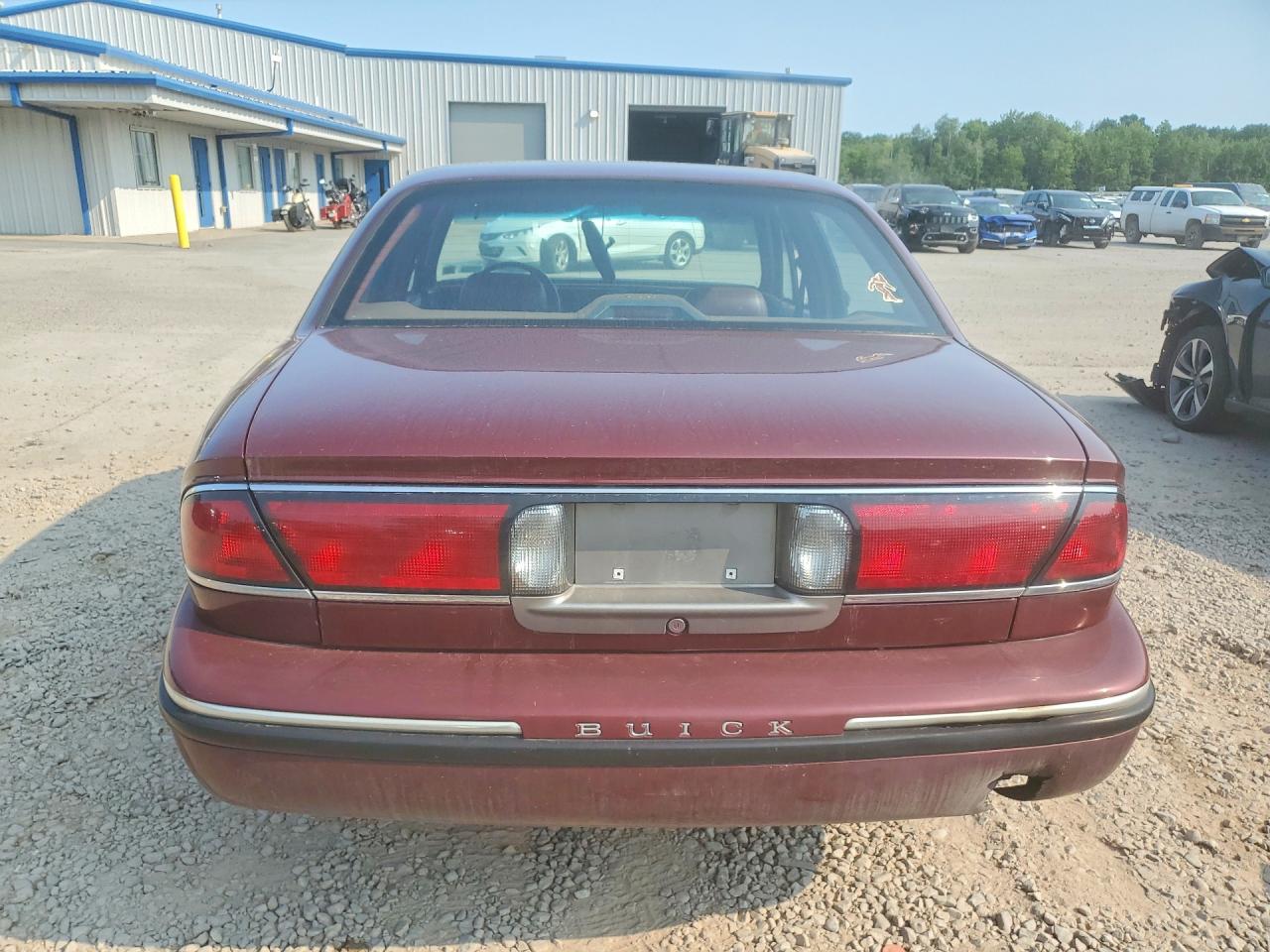 1998 Buick Lesabre Custom Maroon vin: 1G4HP52K5WH542419