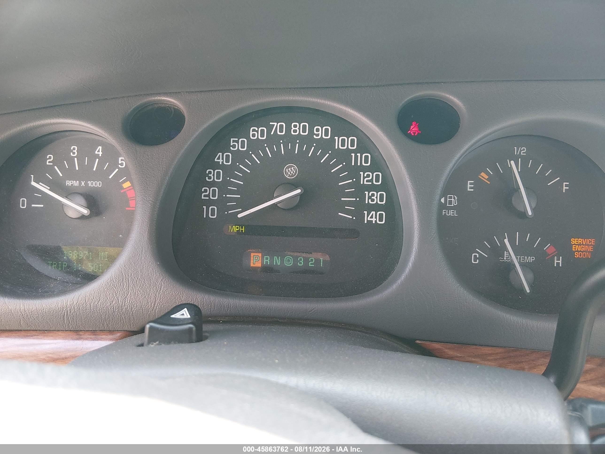 2003 Buick Lesabre Custom White vin: 1G4HP52K63U100199