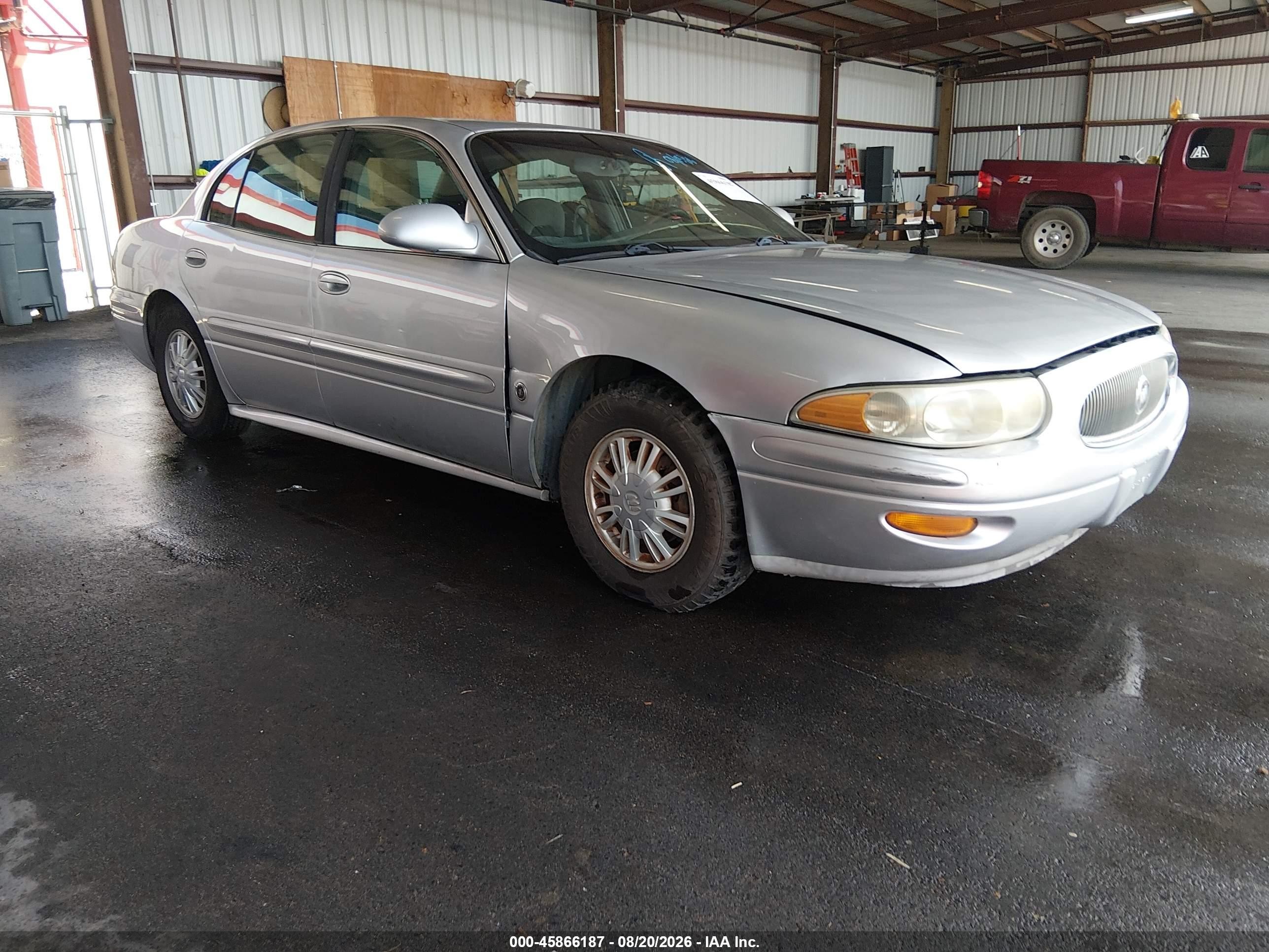 2003 Buick Lesabre Custom Silver vin: 1G4HP52K63U111459