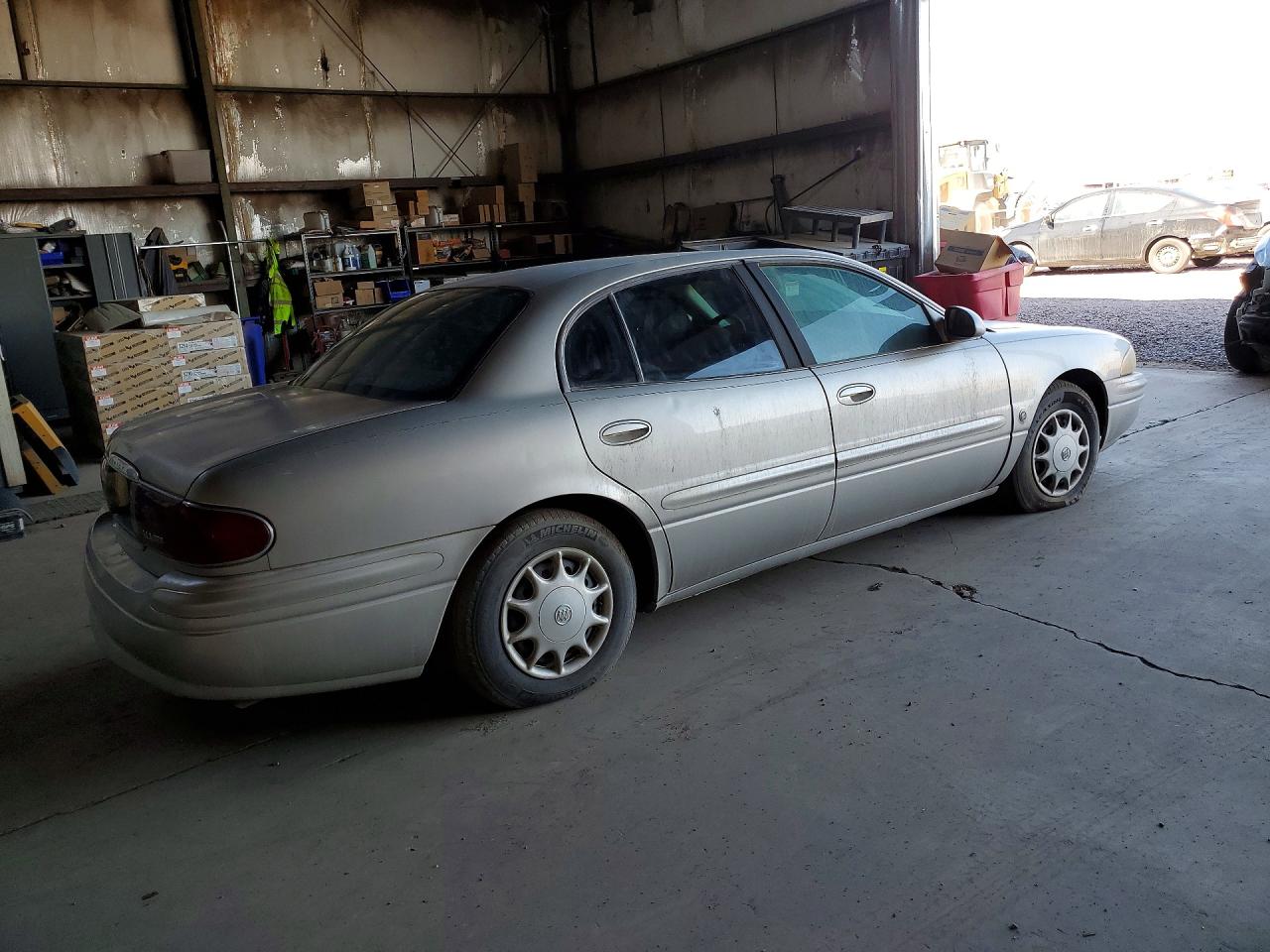 2004 Buick Lesabre Custom Silver vin: 1G4HP52K644134693