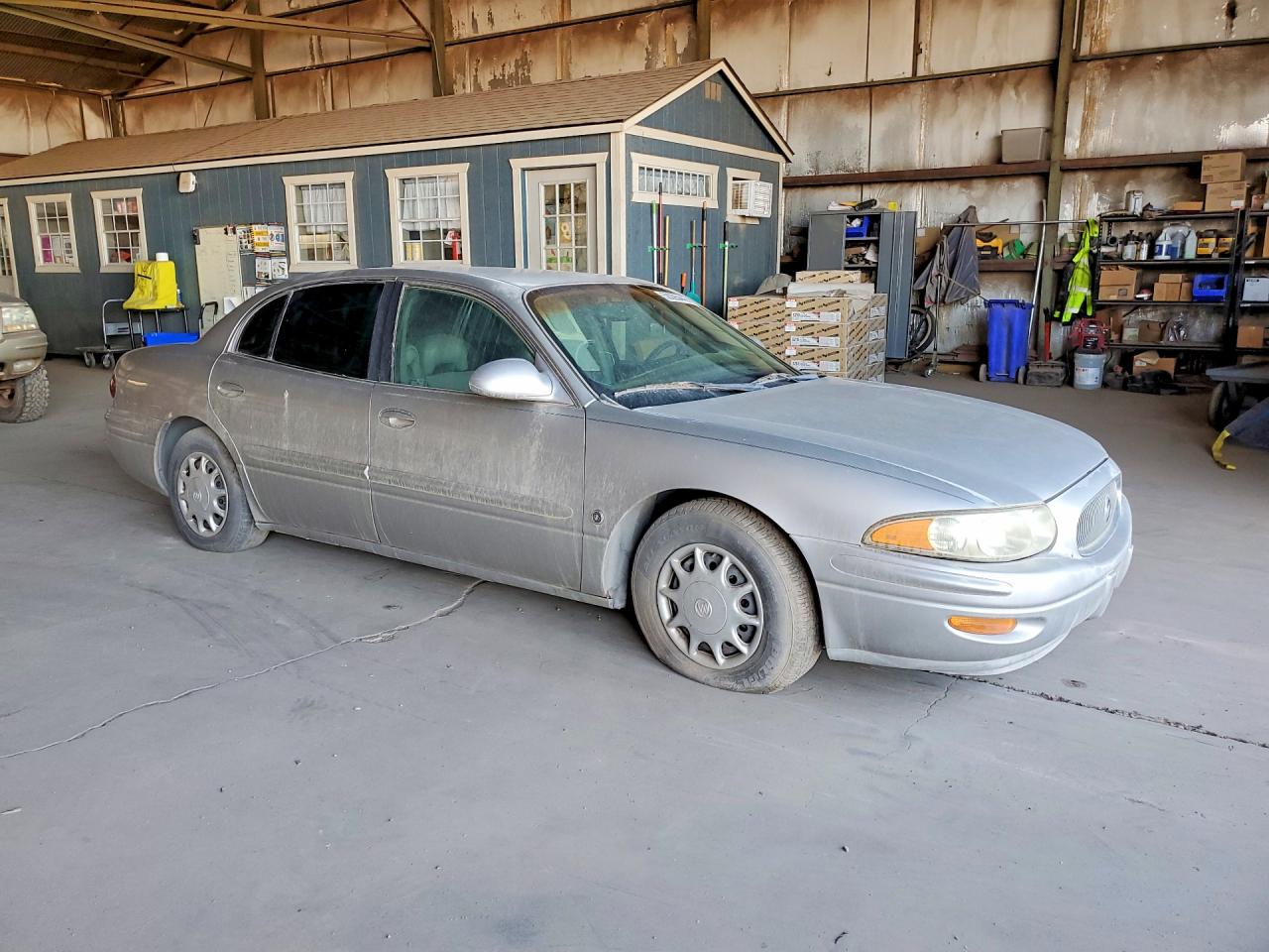 2004 Buick Lesabre Custom Silver vin: 1G4HP52K644134693