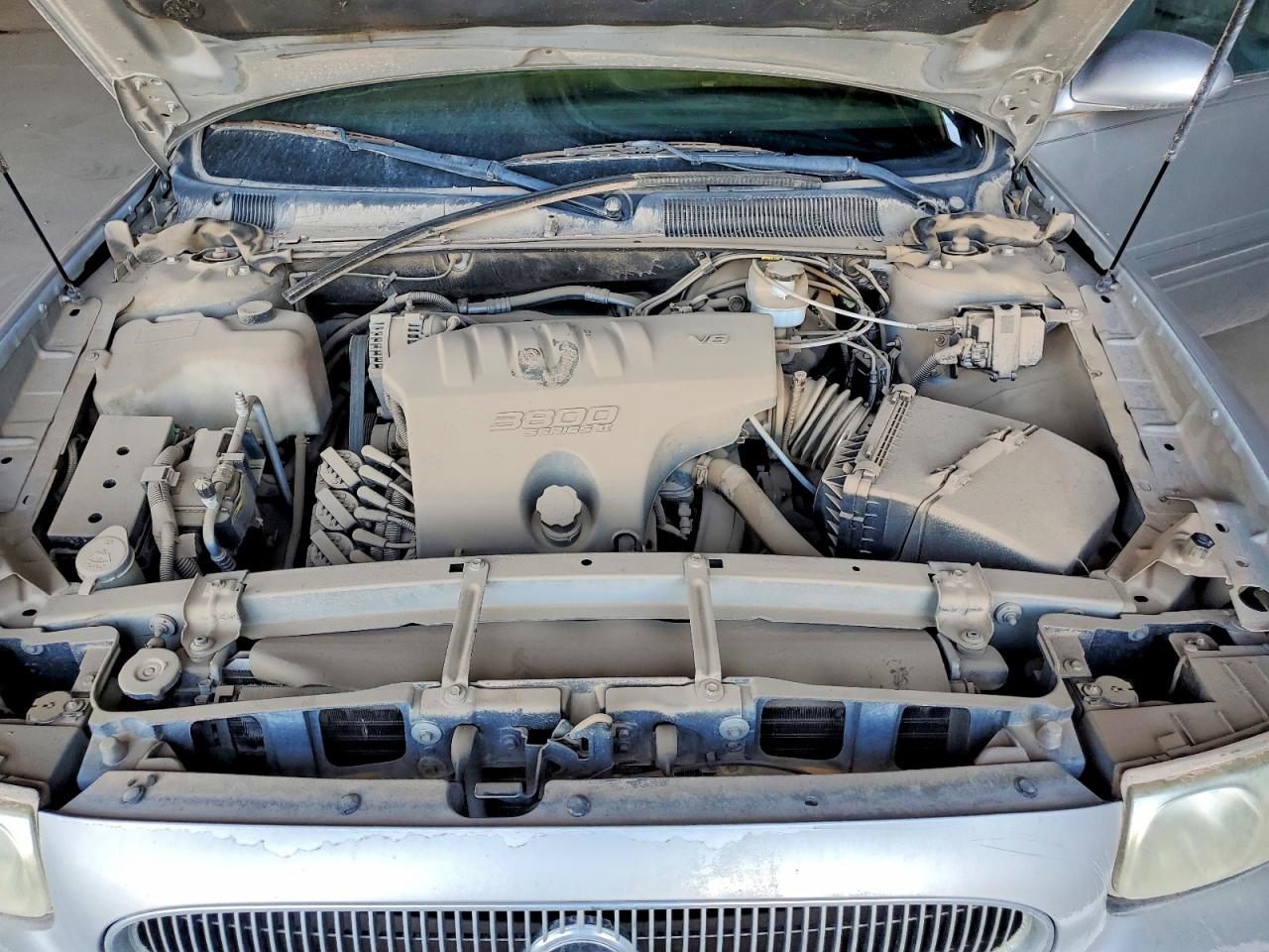 2004 Buick Lesabre Custom Silver vin: 1G4HP52K644134693