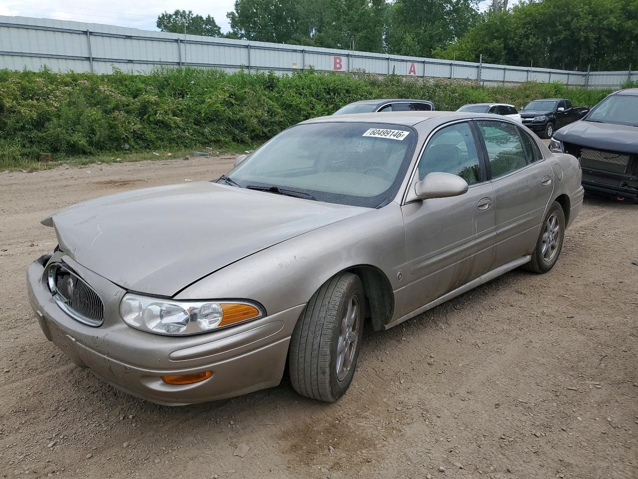 2004 Buick Lesabre Custom Silver vin: 1G4HP52K644152157
