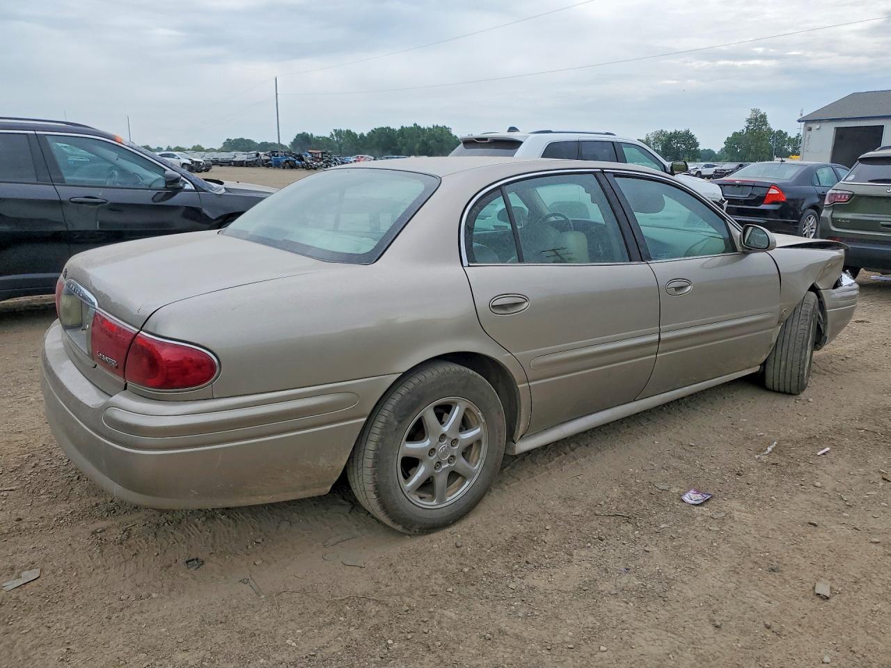 2004 Buick Lesabre Custom Silver vin: 1G4HP52K644152157
