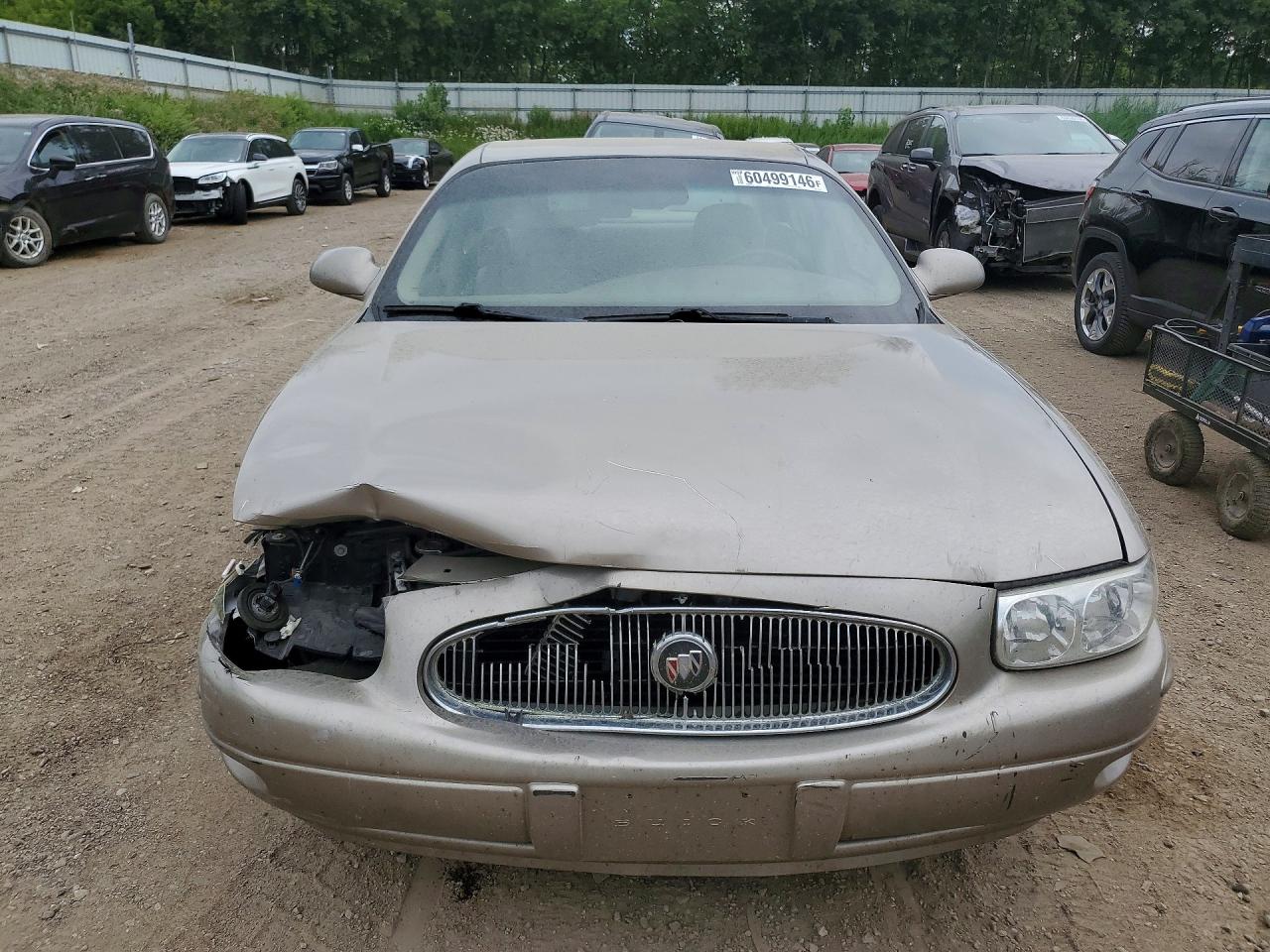 2004 Buick Lesabre Custom Silver vin: 1G4HP52K644152157