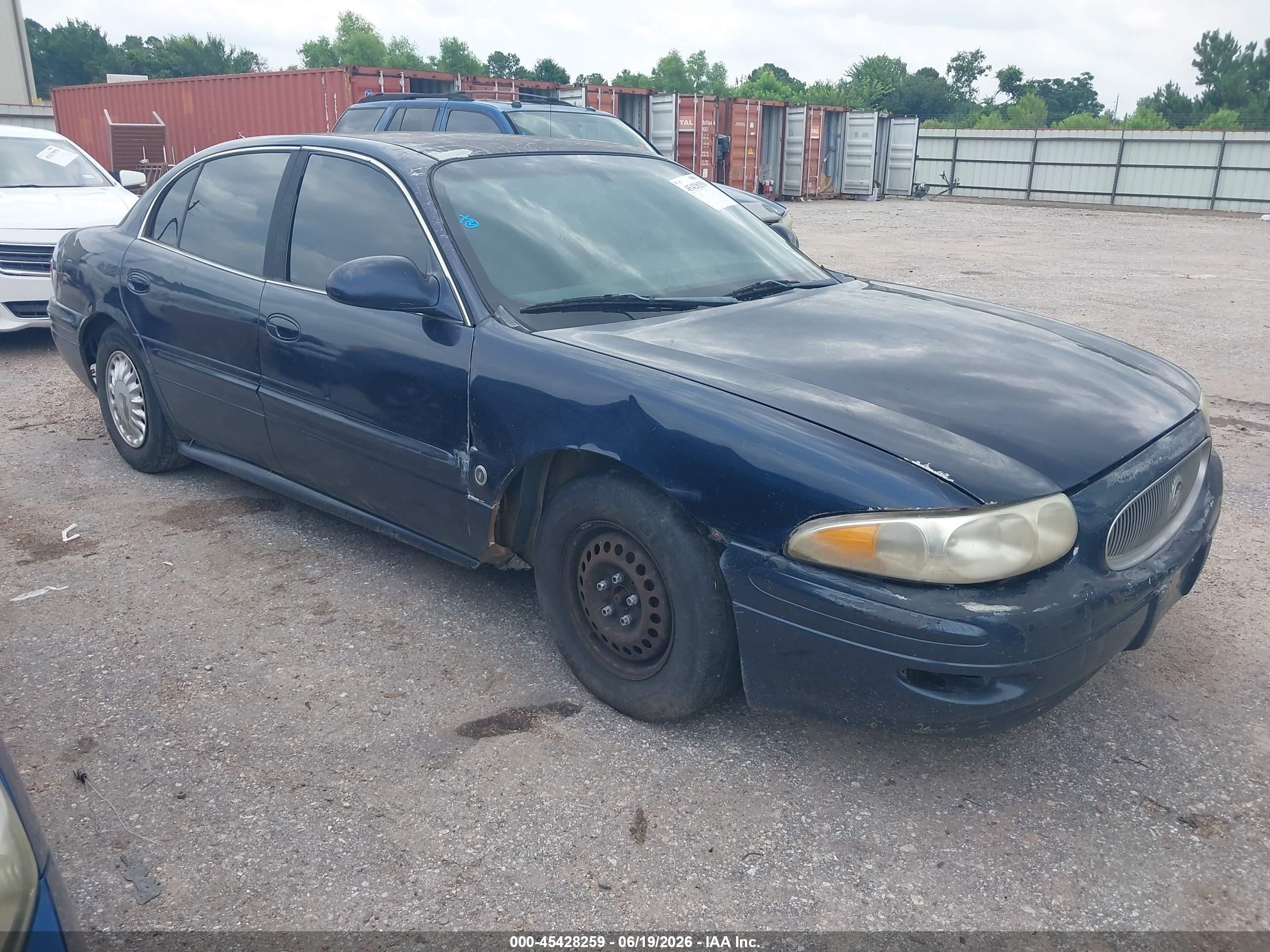 2004 Buick Lesabre Custom Blue vin: 1G4HP52K644162994