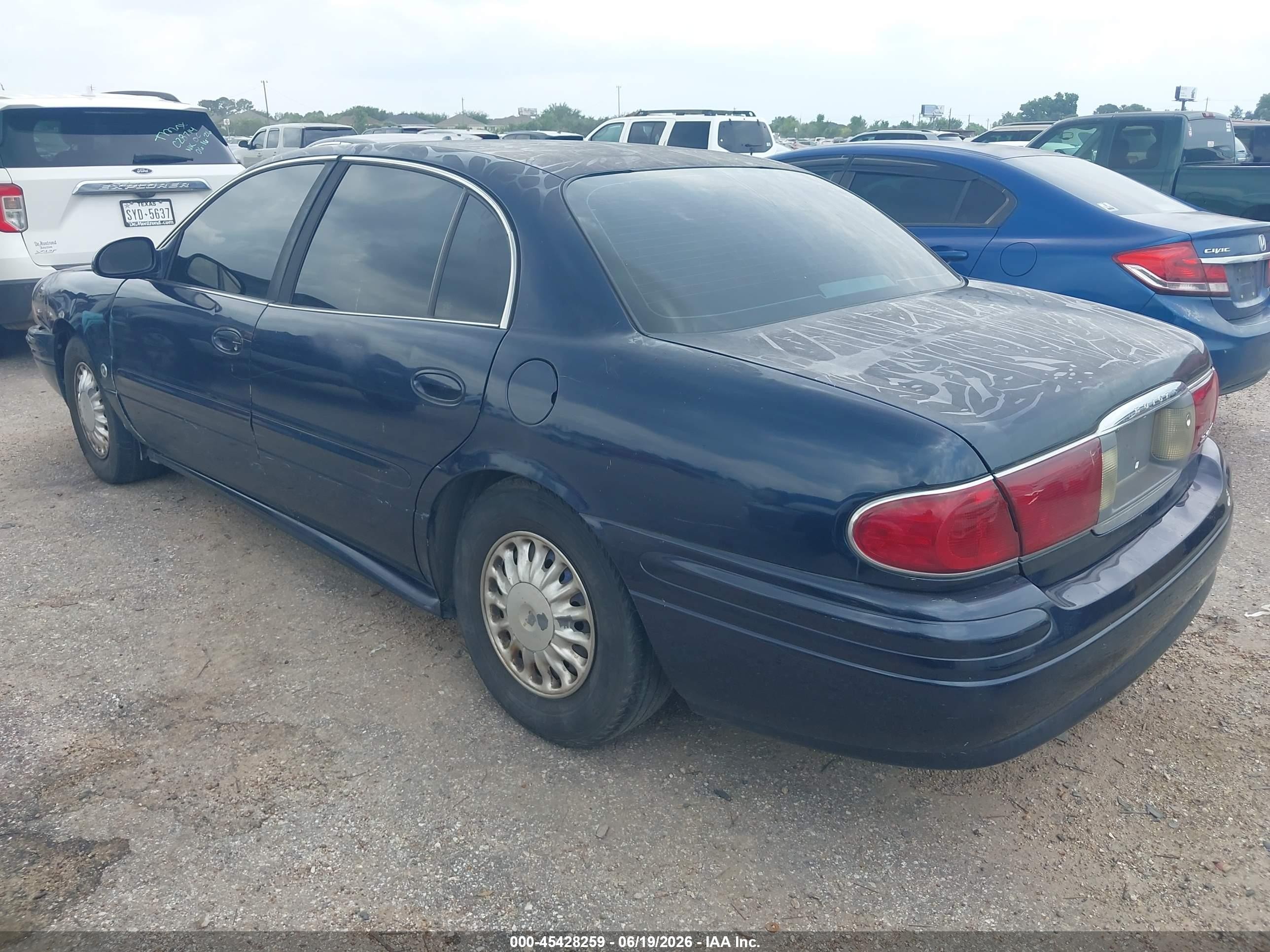 2004 Buick Lesabre Custom Blue vin: 1G4HP52K644162994