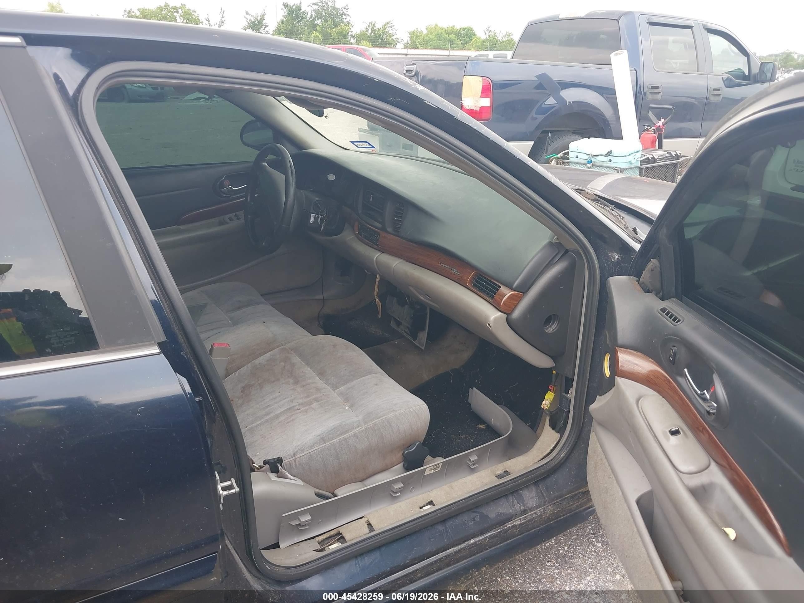 2004 Buick Lesabre Custom Blue vin: 1G4HP52K644162994