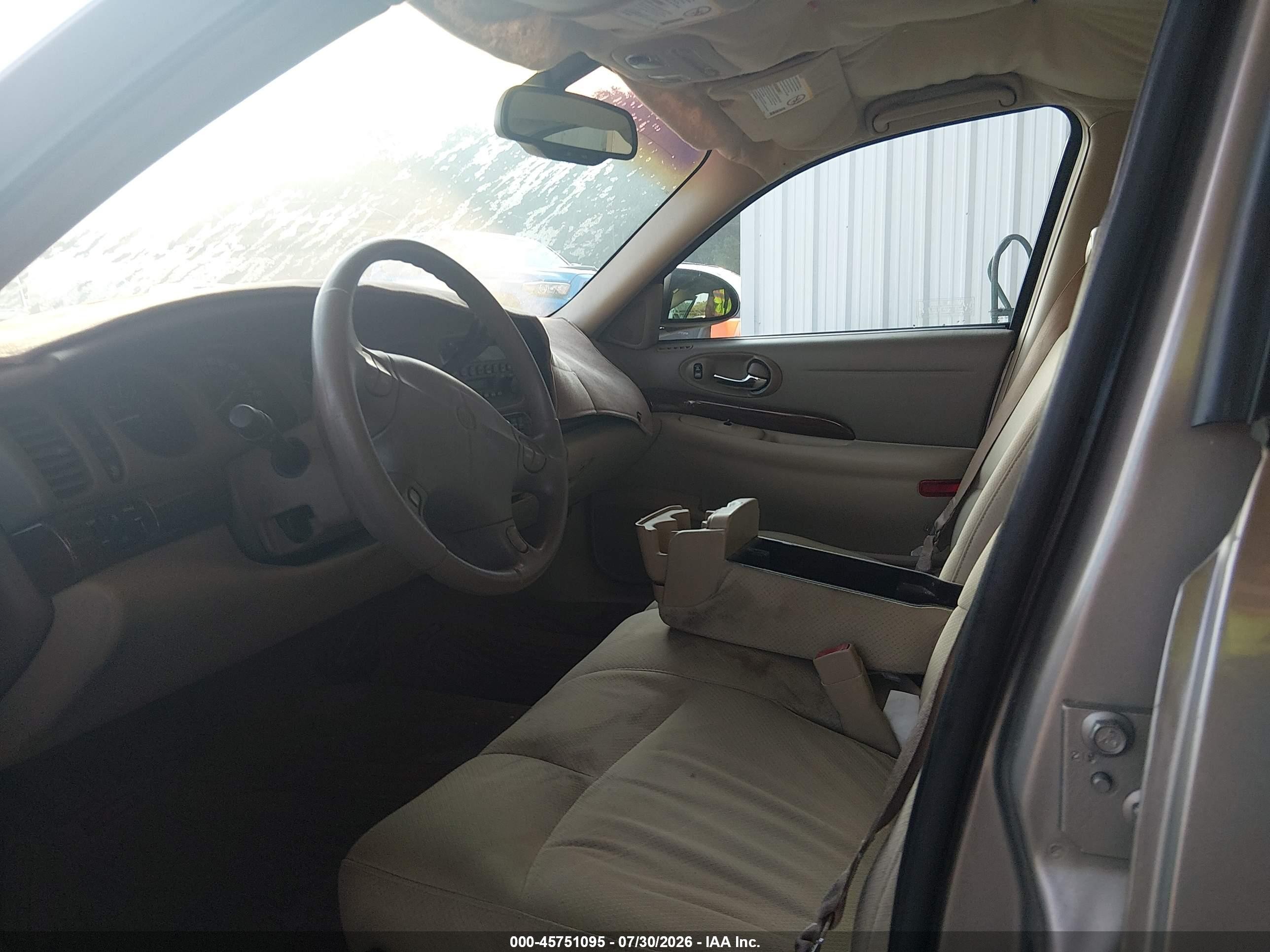 2004 Buick Lesabre Custom Коричневый vin: 1G4HP52K64U123015