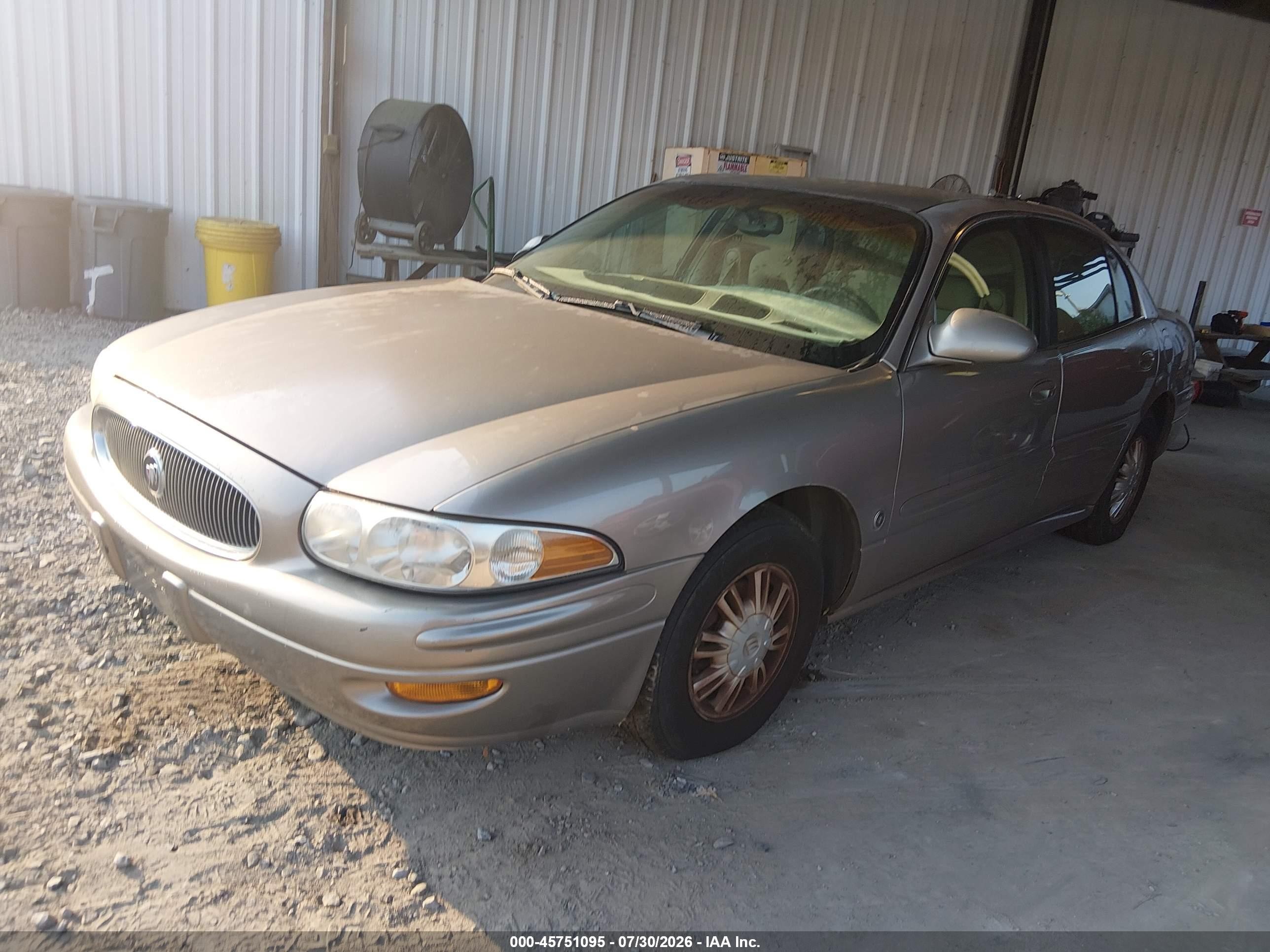 2004 Buick Lesabre Custom Коричневый vin: 1G4HP52K64U123015